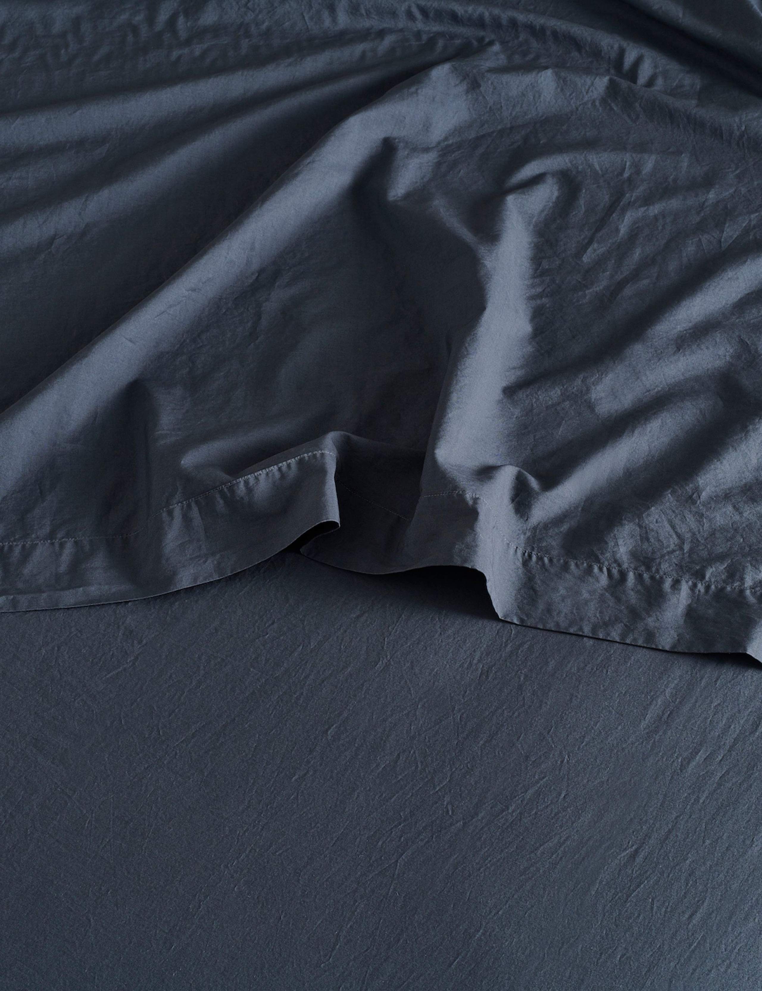 Washed Cotton 300 Thread Count Flat Sheet