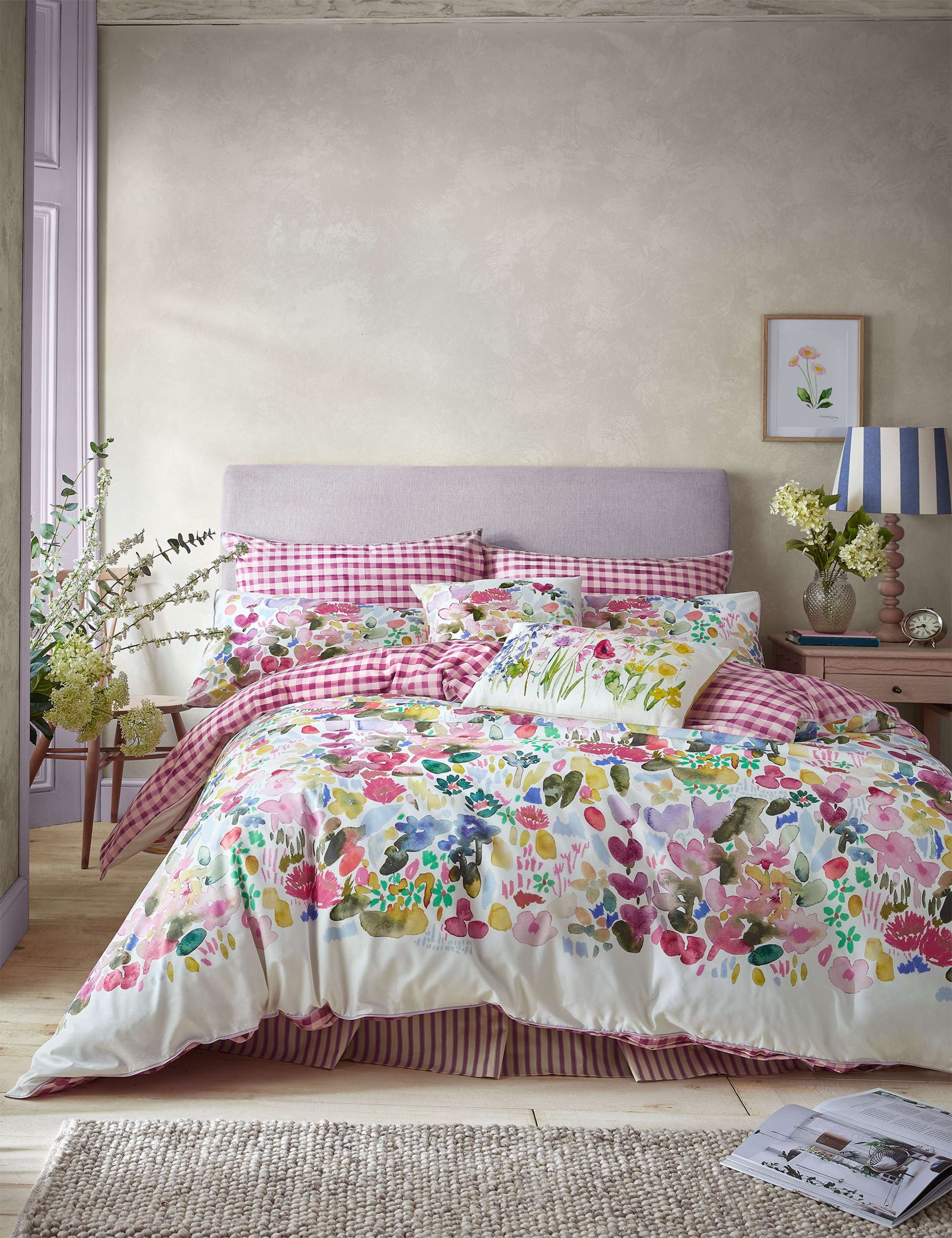 Pure Cotton Flora Bedding Set