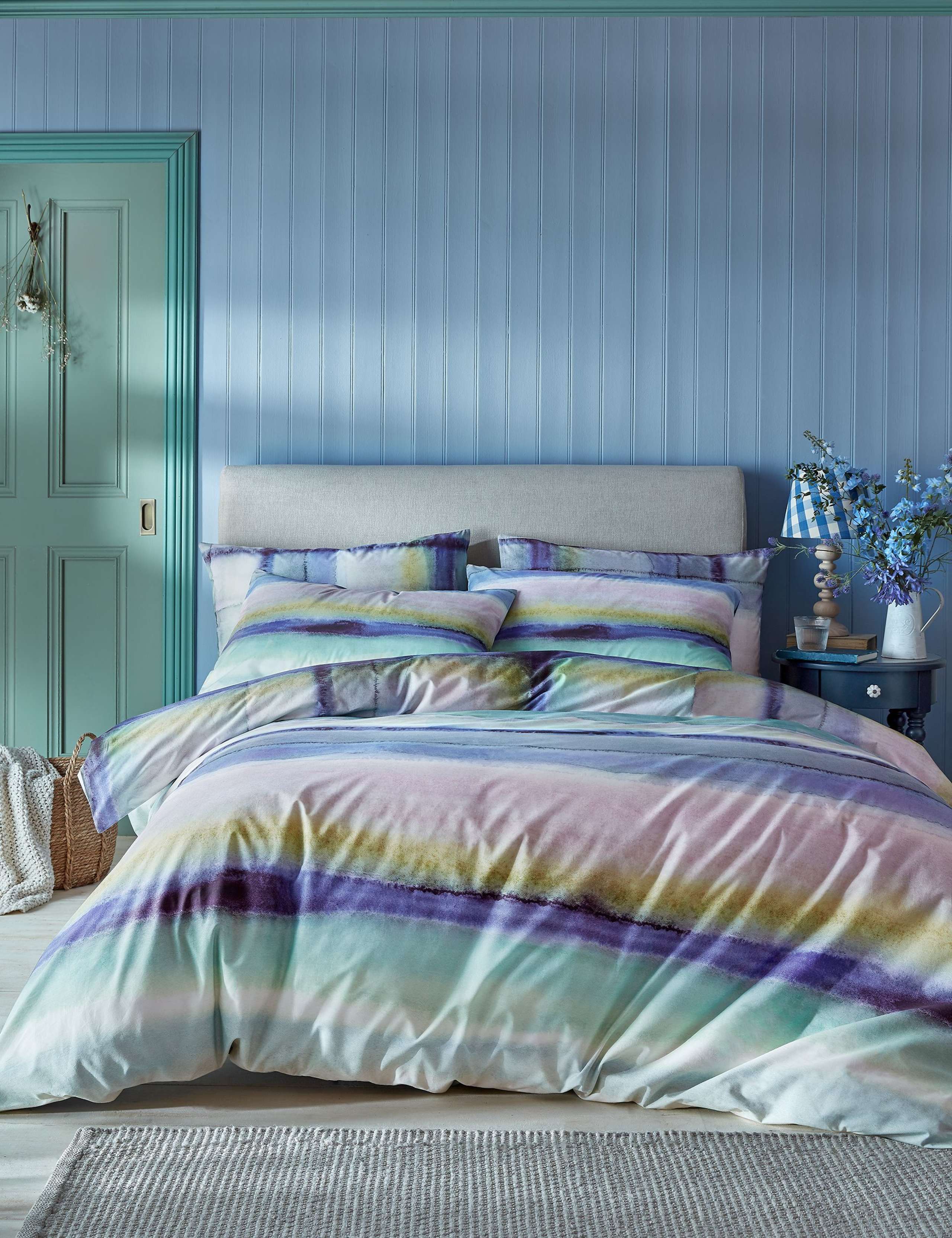 Pure Cotton Hebrides Tartan Bedding Set