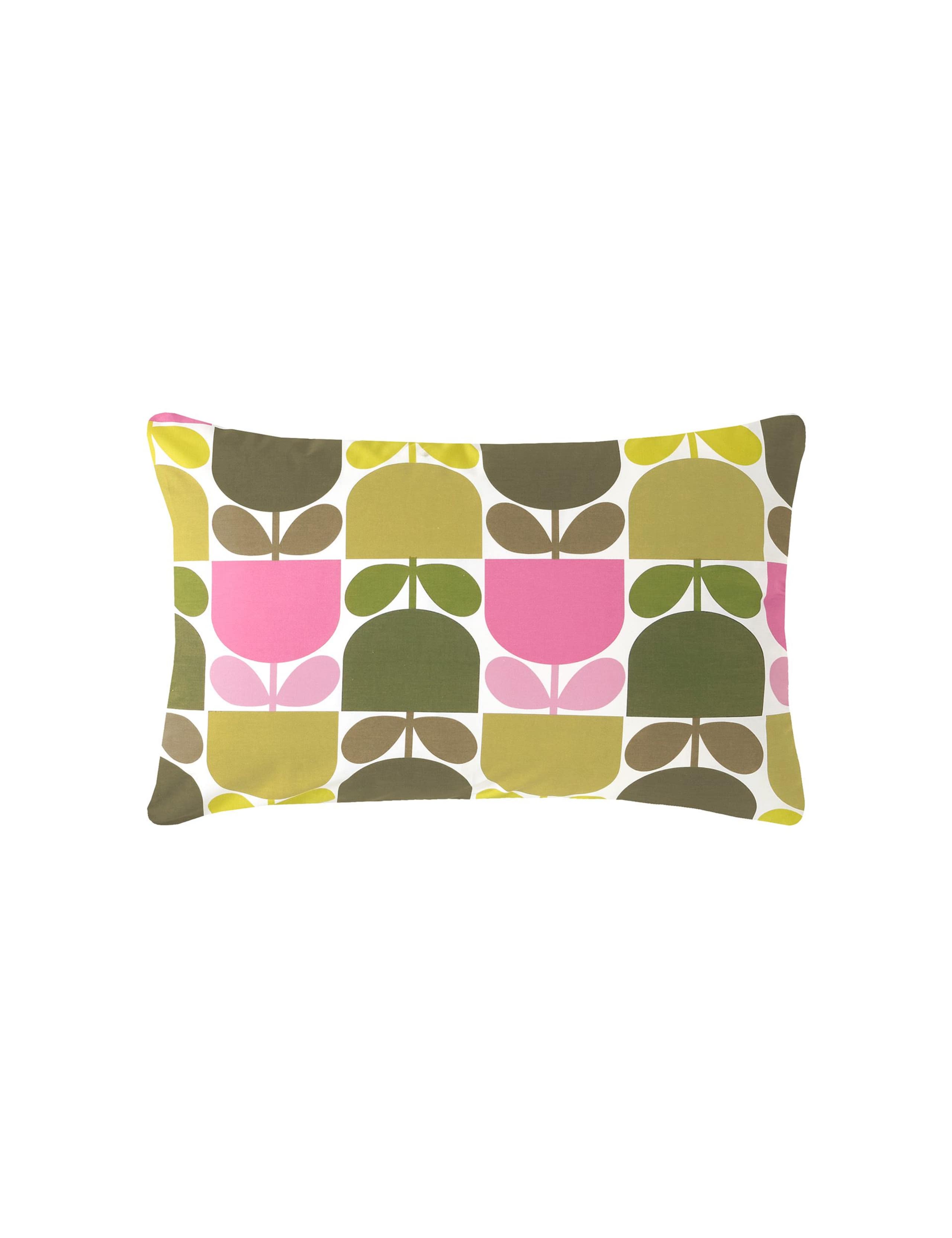 2 Pack Pure Cotton Block Stem Pillowcases