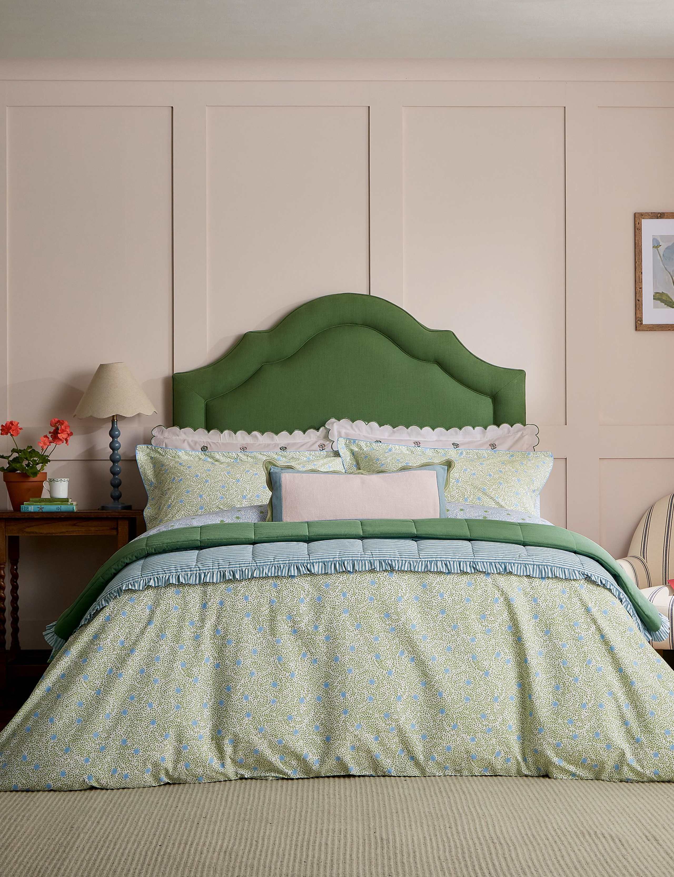 Pure Cotton Come Rain Or Shine Large Cushion