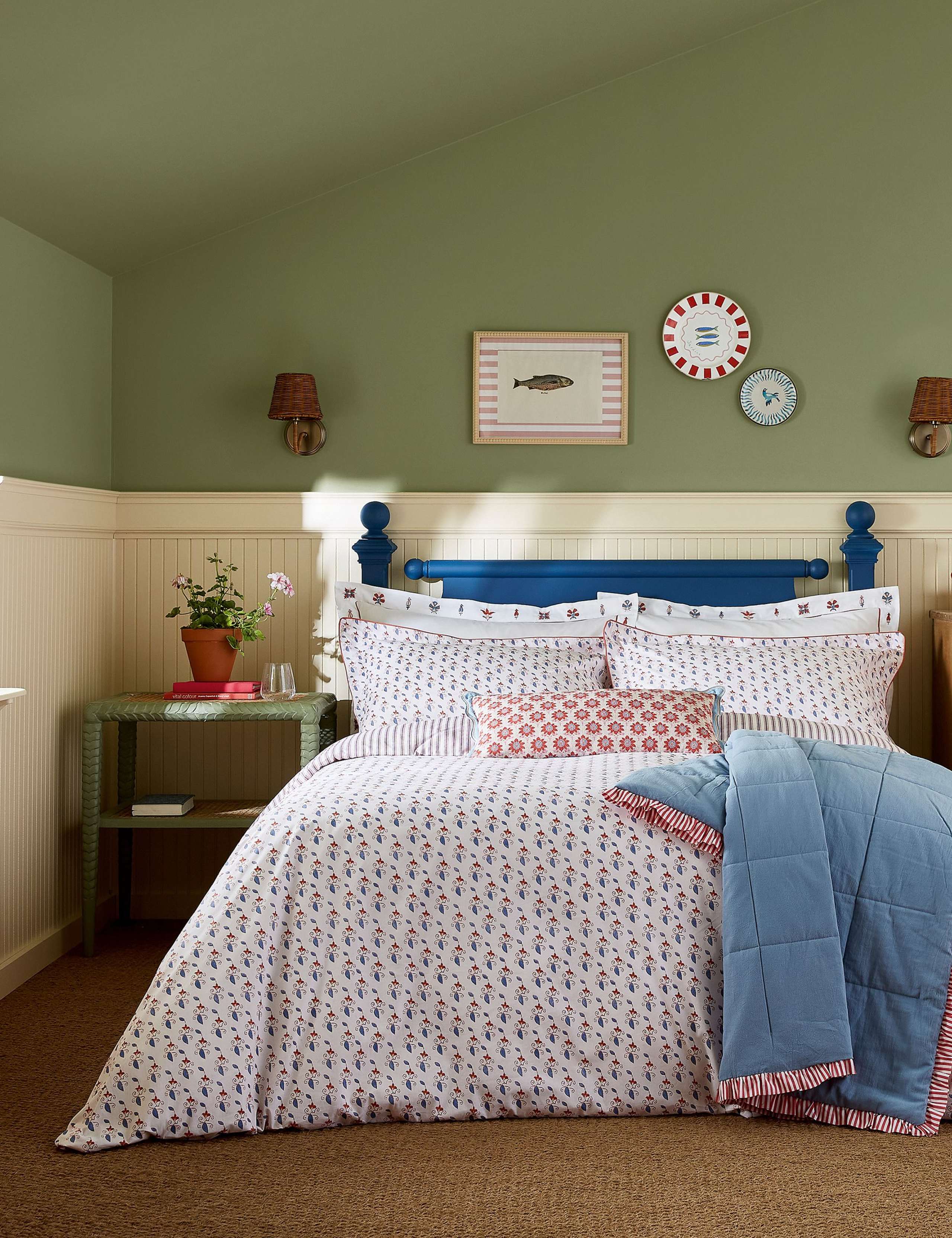 Pure Cotton Vanessa Bedding Set