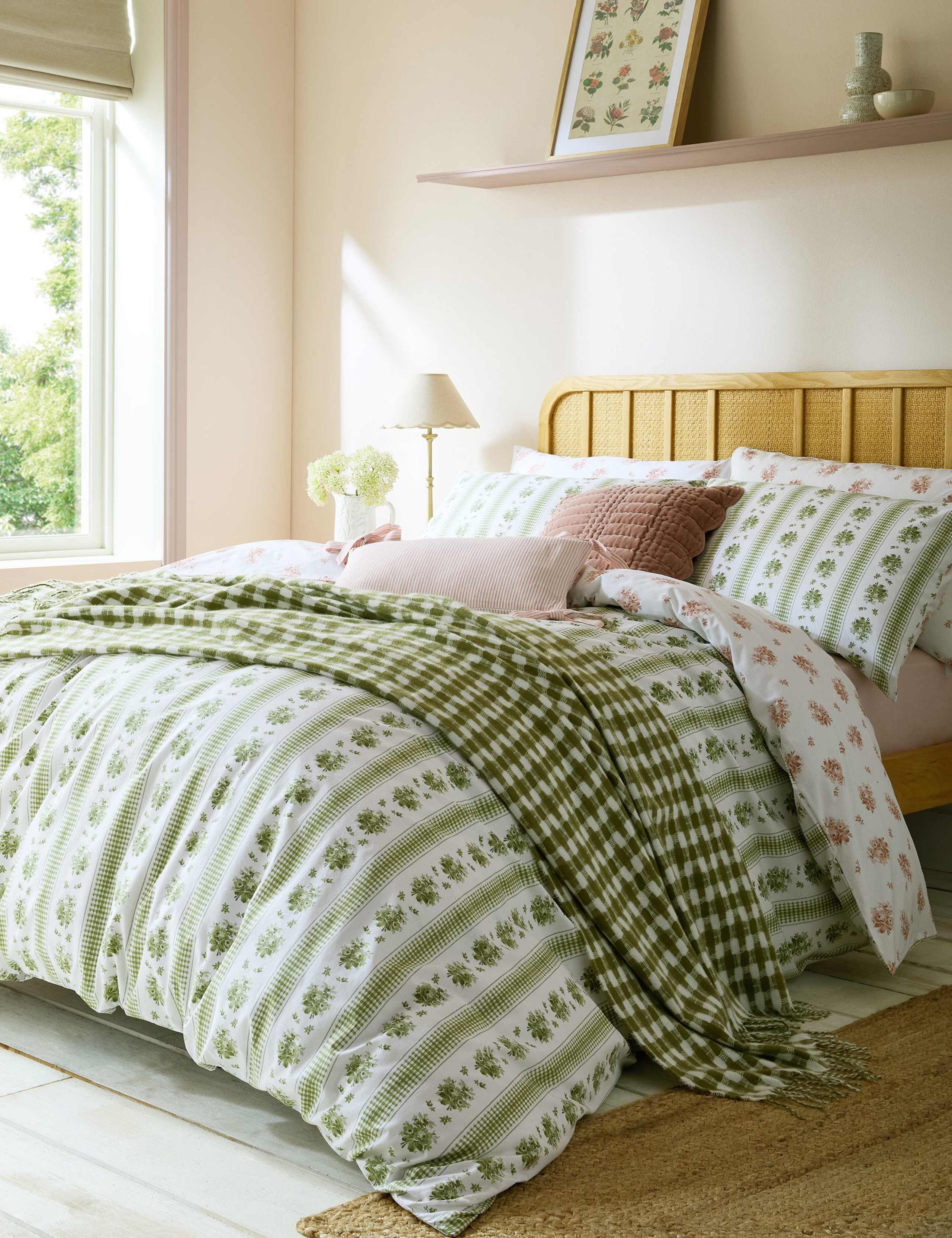 Pure Cotton Pensham Striped Bedding Set