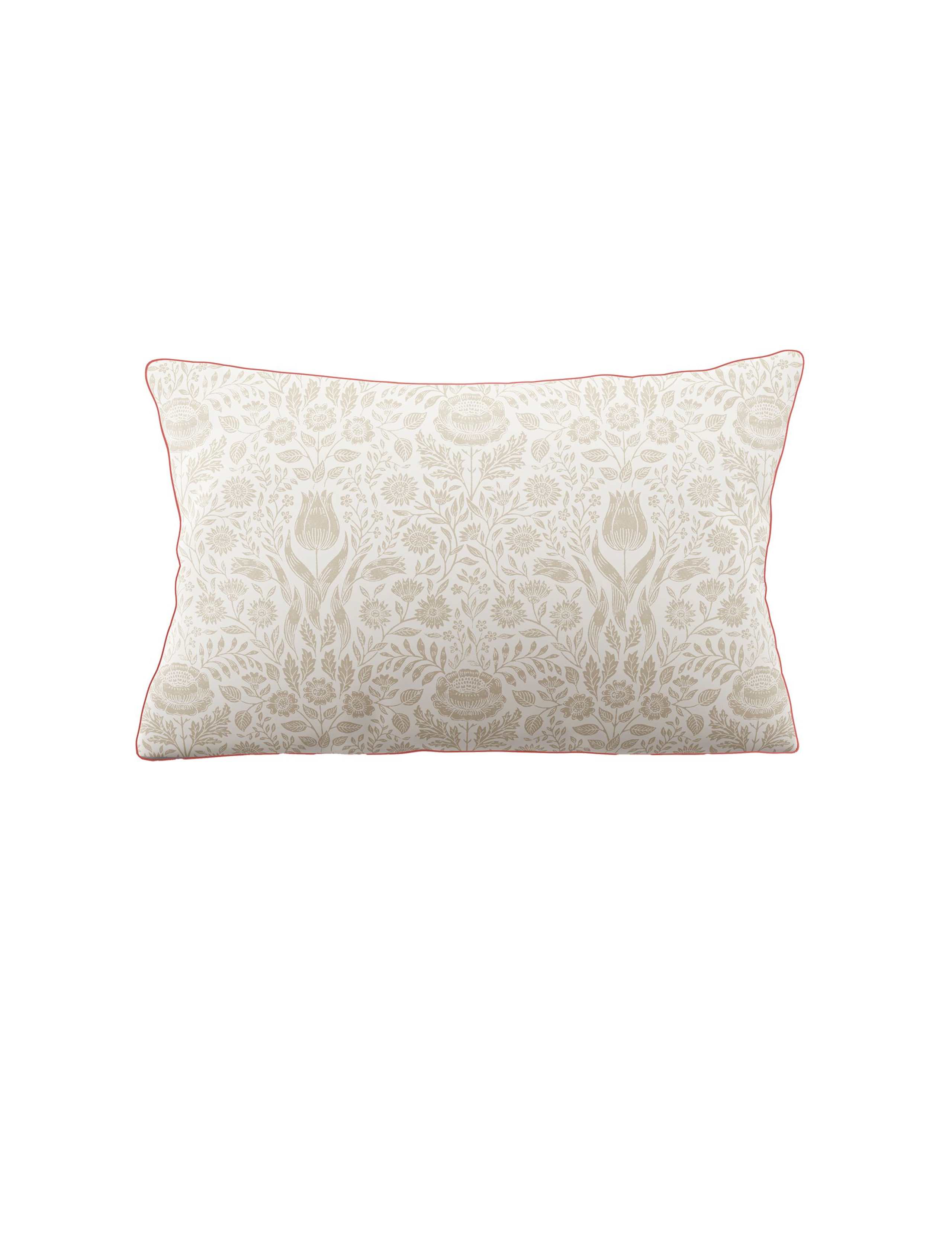 Set Of 2 Ashstead Damask Pure Cotton Pillowcases