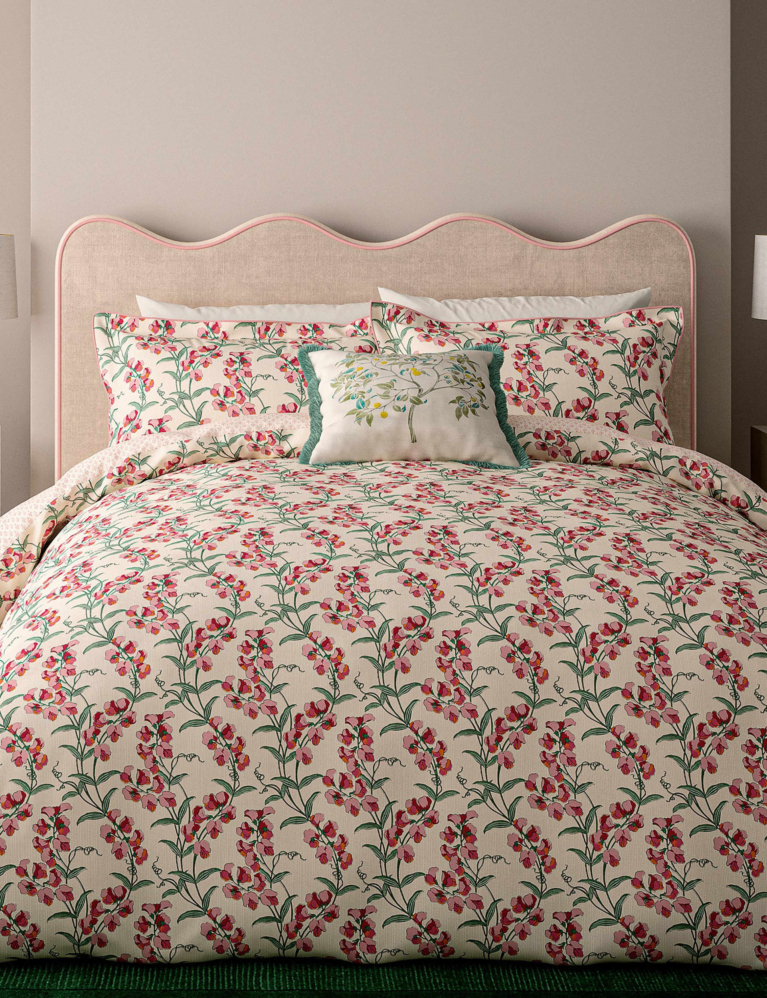 Pure Cotton The Ornamental Tree Cushion