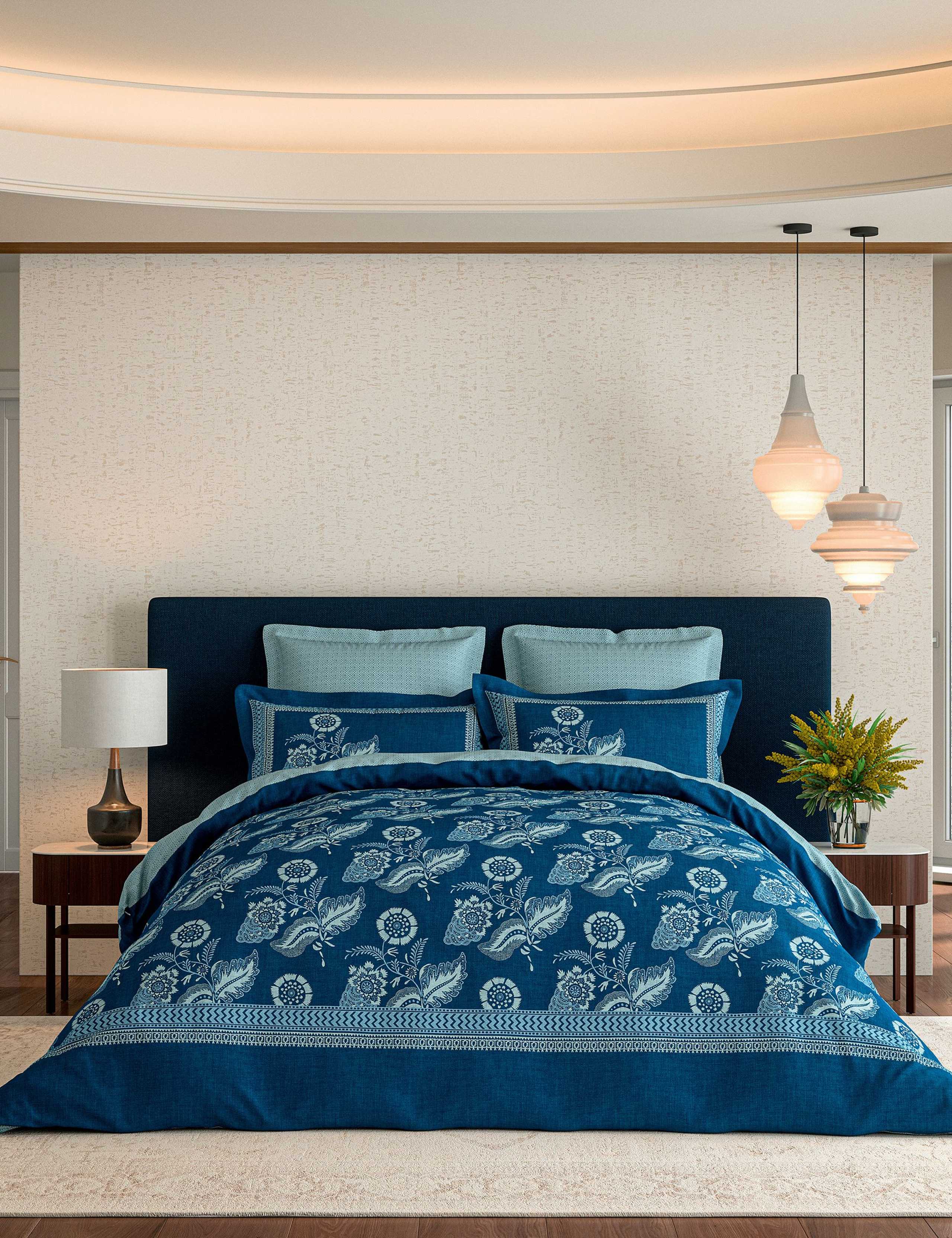 Pure Cotton Eastern Bloom Bedding Set