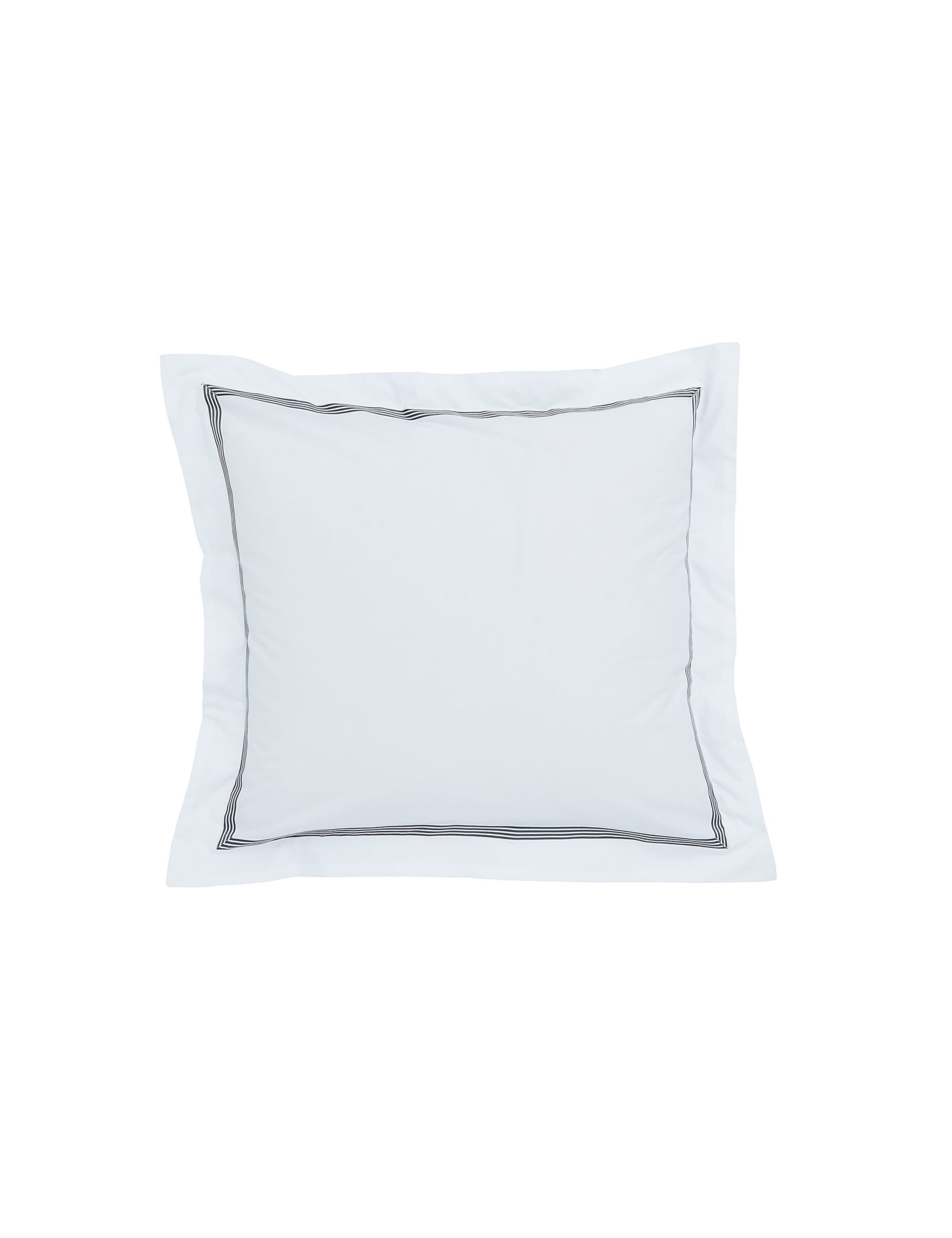 2 Pack Alba/Maira Pure Cotton Square Pillowcases