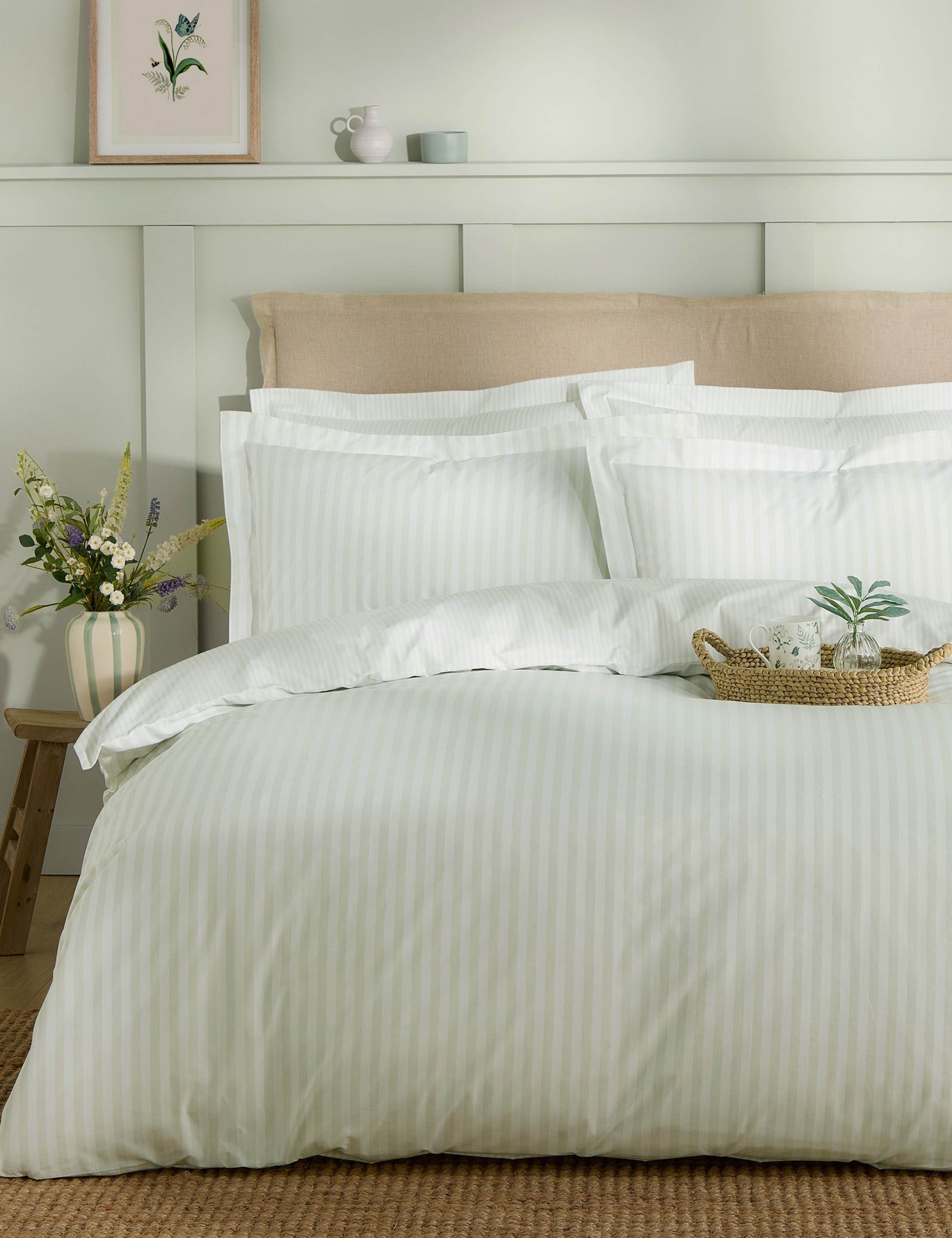Pure Cotton Uppingham Stripe Bedding Set