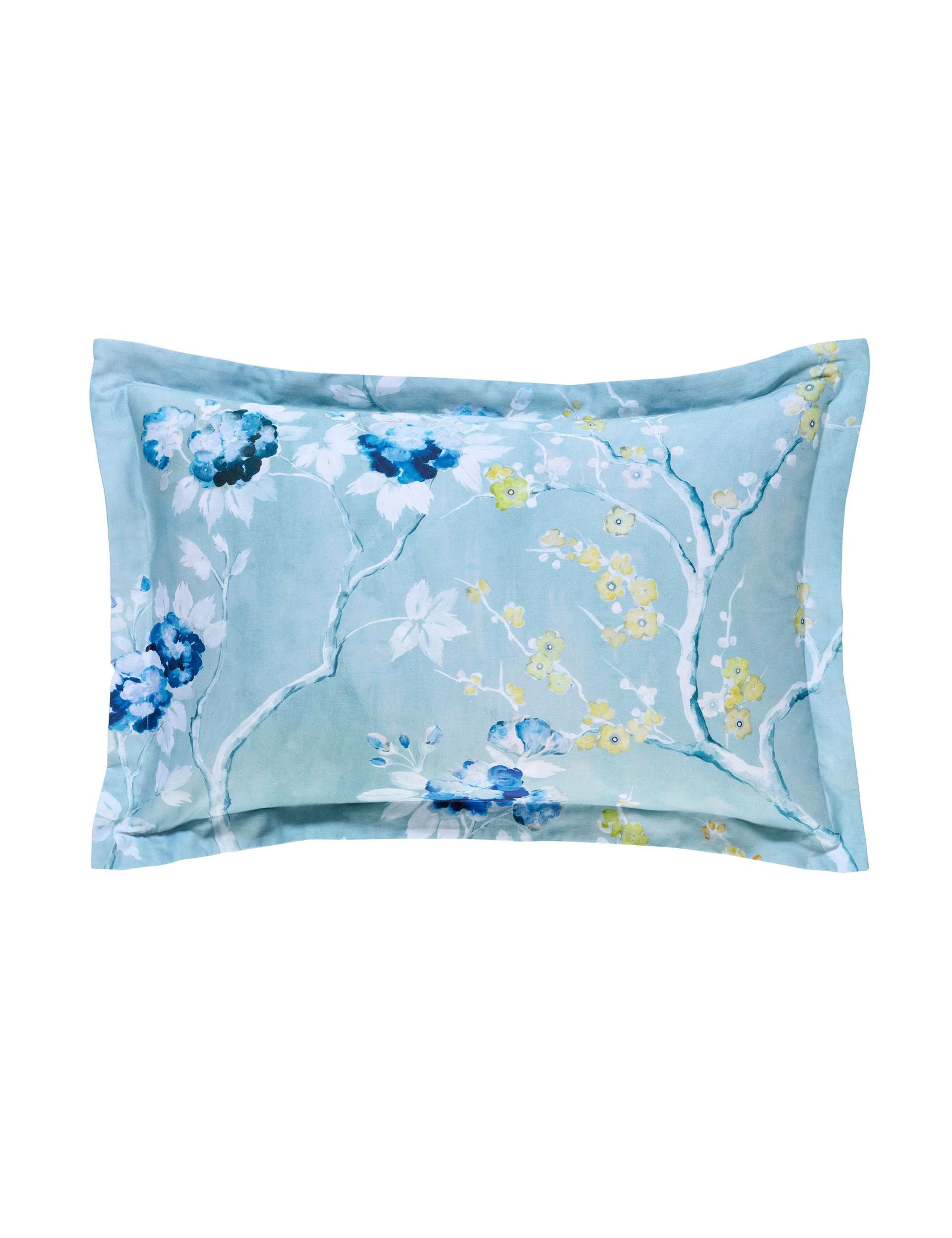 Pure Cotton Sateen Floral Pillowcase Set