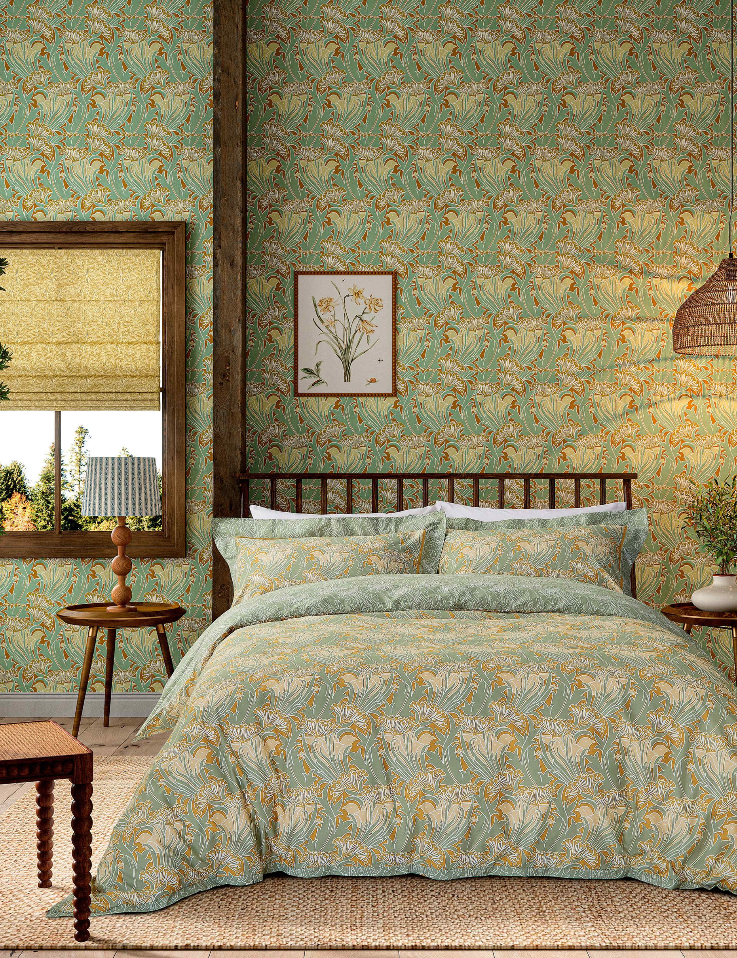 Pure Cotton Laceflower Bedding Set