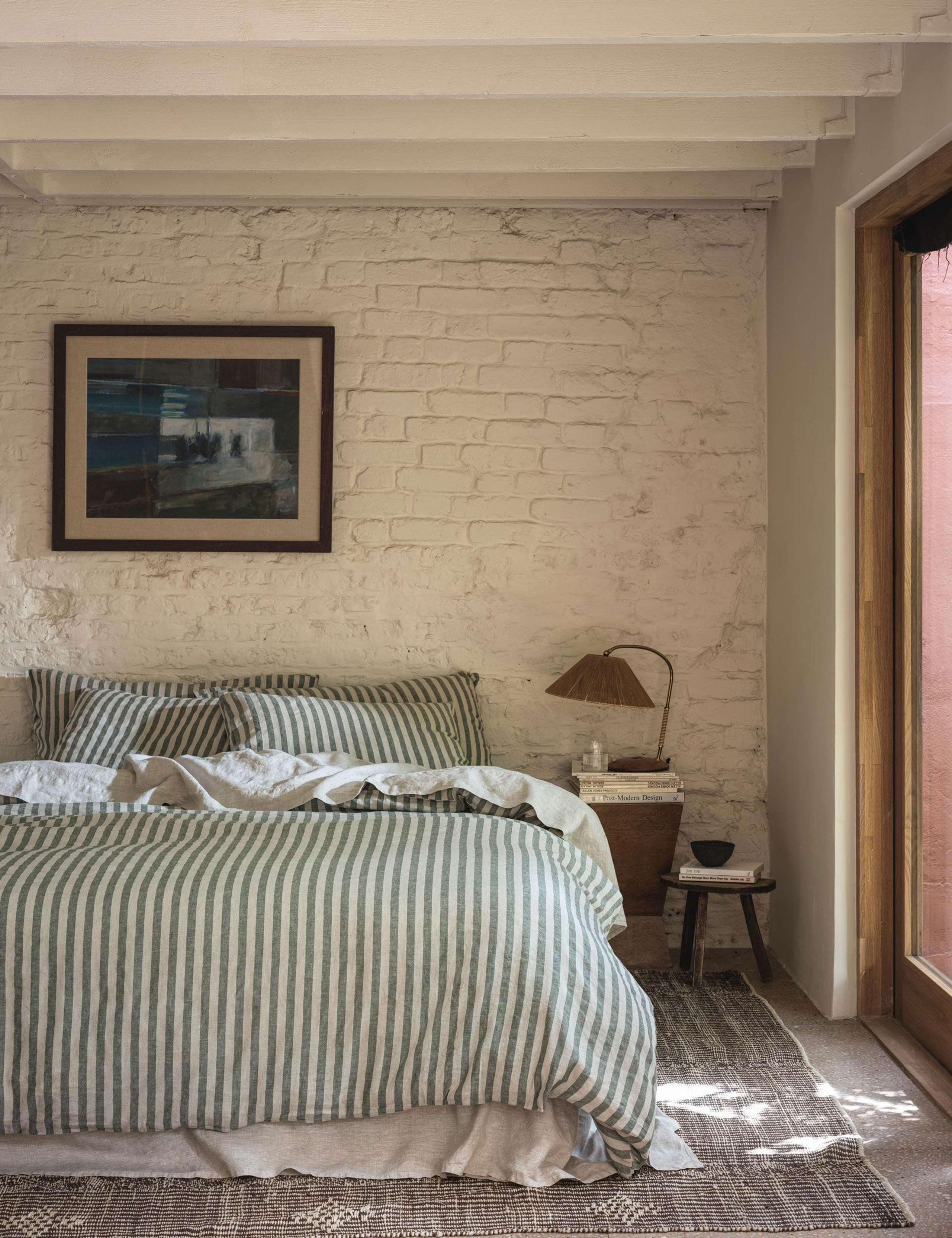 Linen Rich Pembroke Stripe Duvet Cover