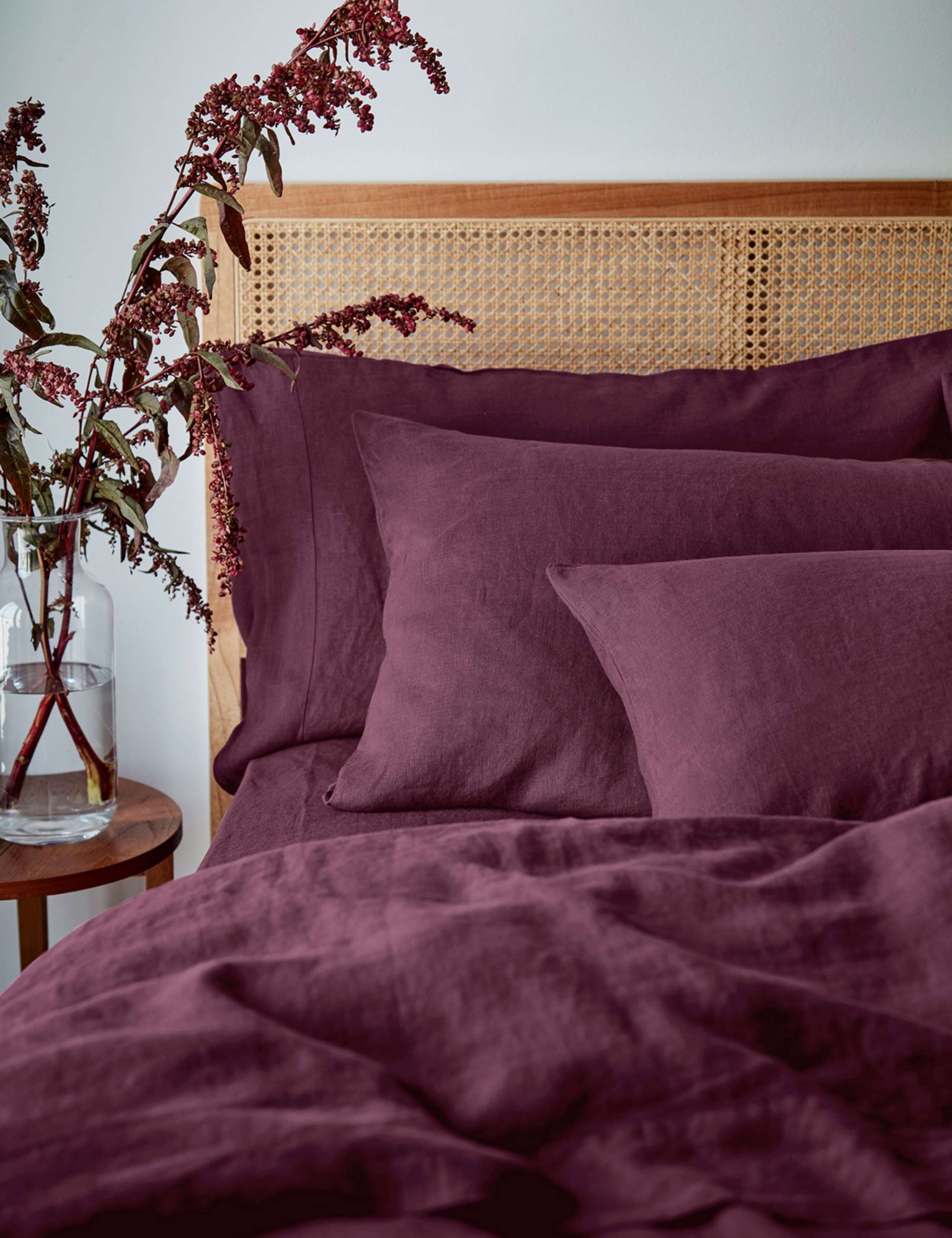 Linen Rich Pillowcase Set