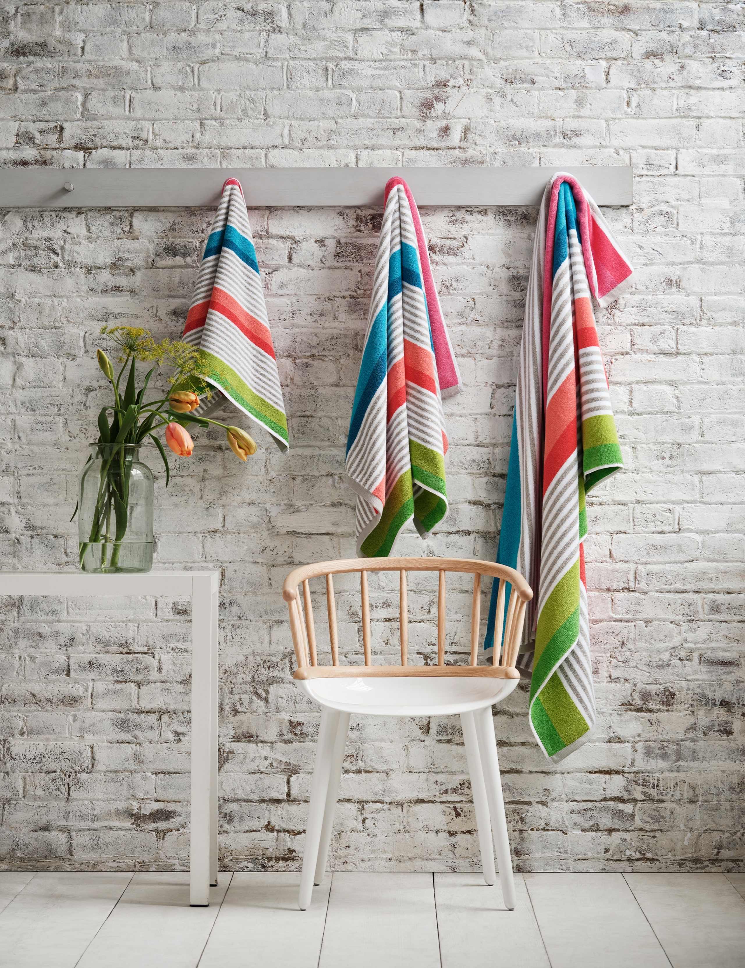Pure Cotton Striped Towel