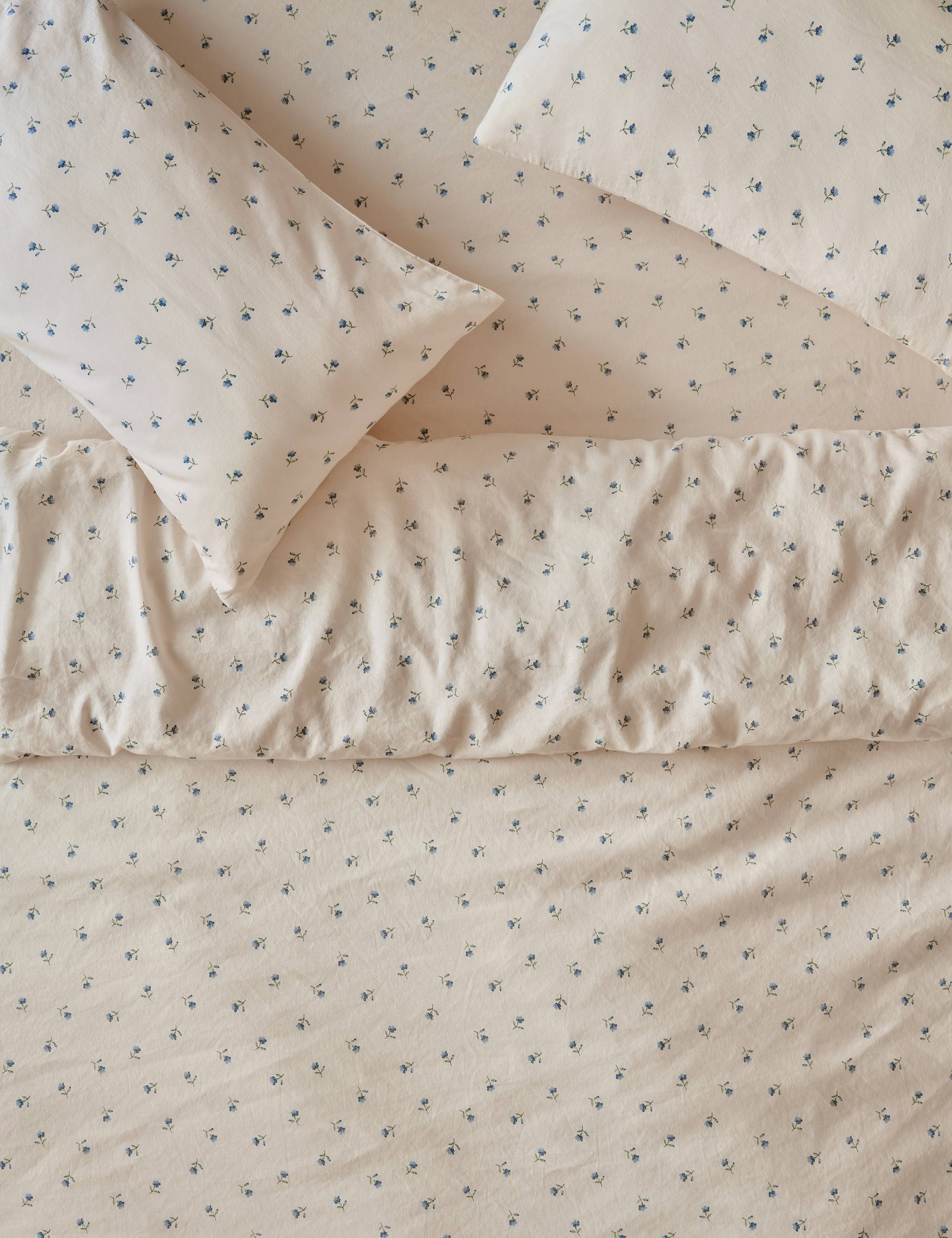 Posy Bud Linen Rich Duvet Cover