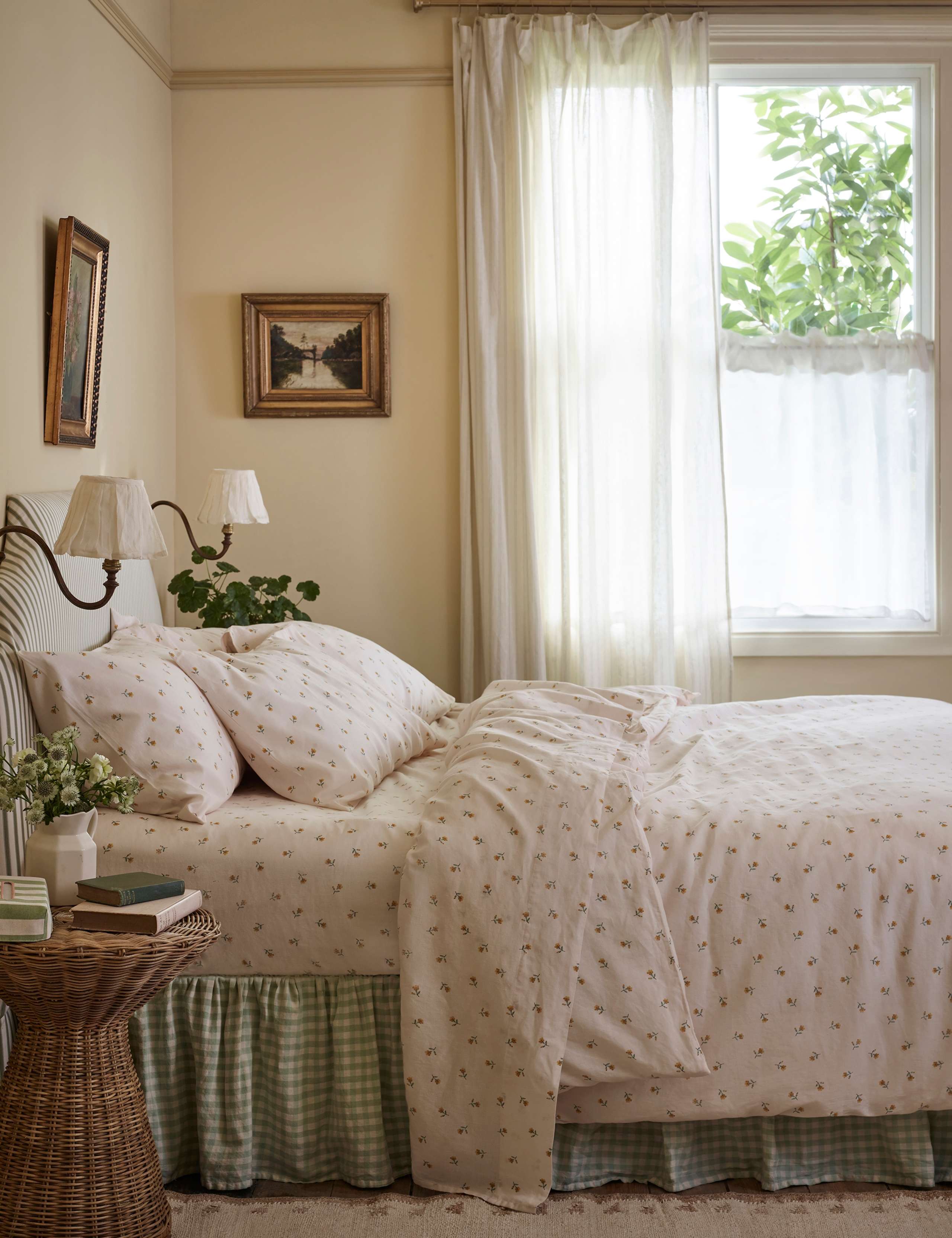 Posy Bud Linen Rich Duvet Cover