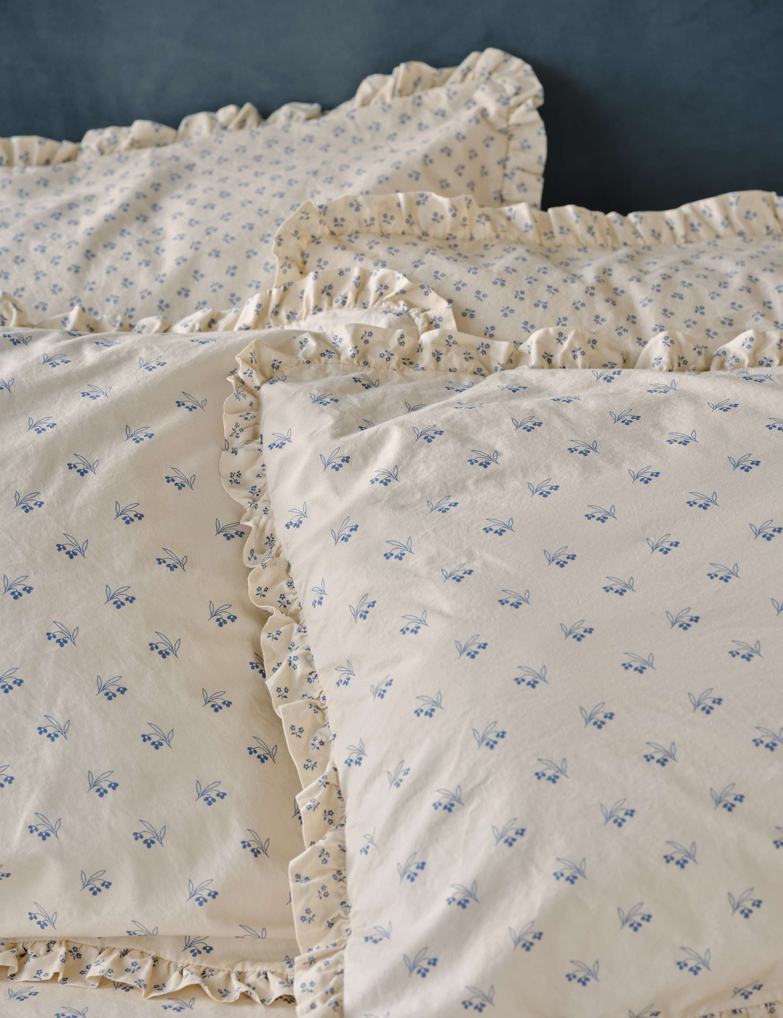 2 Pack Washed Cotton Martha Pillowcases