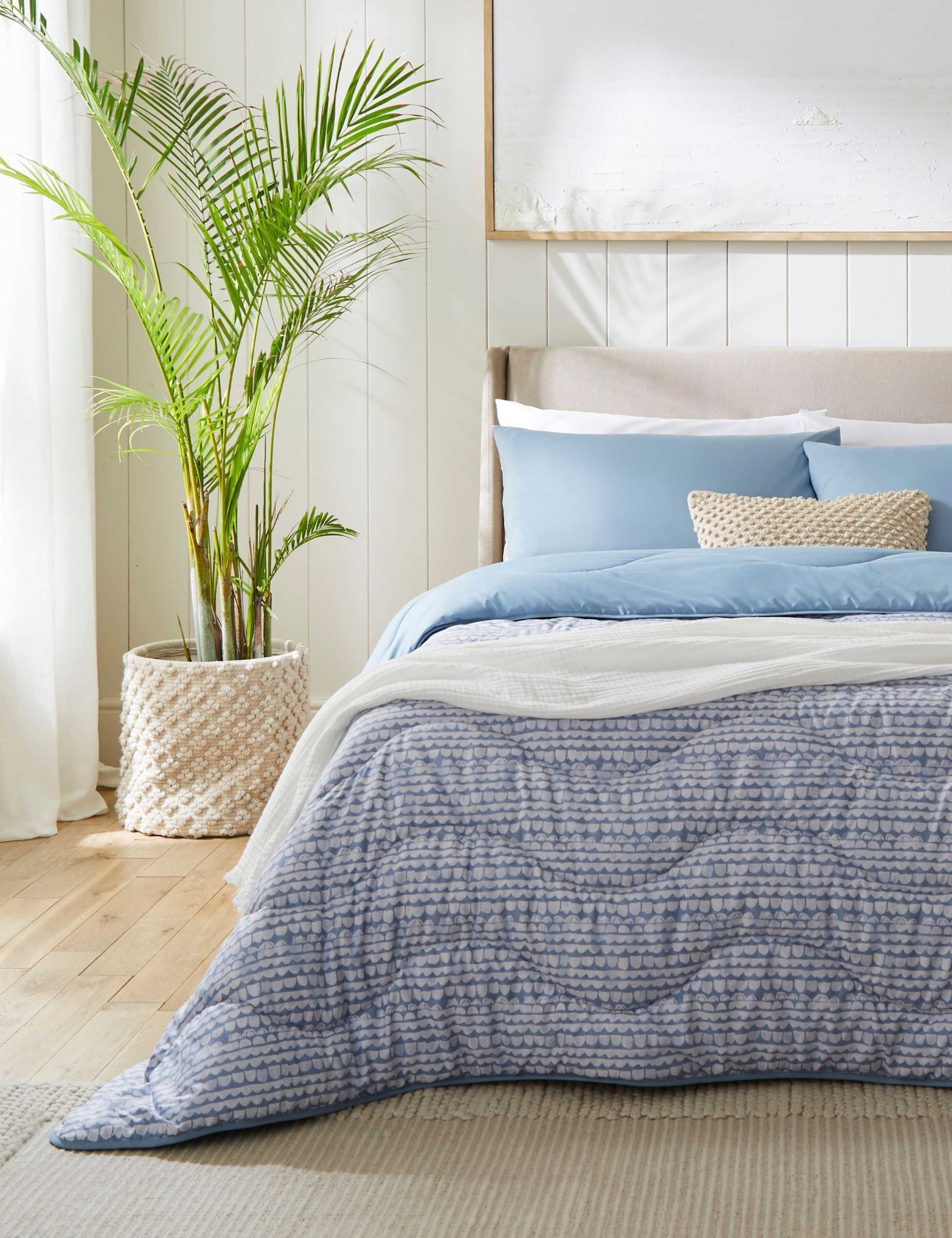 Coastal Calm Coverless Duvet & Pillowcase
