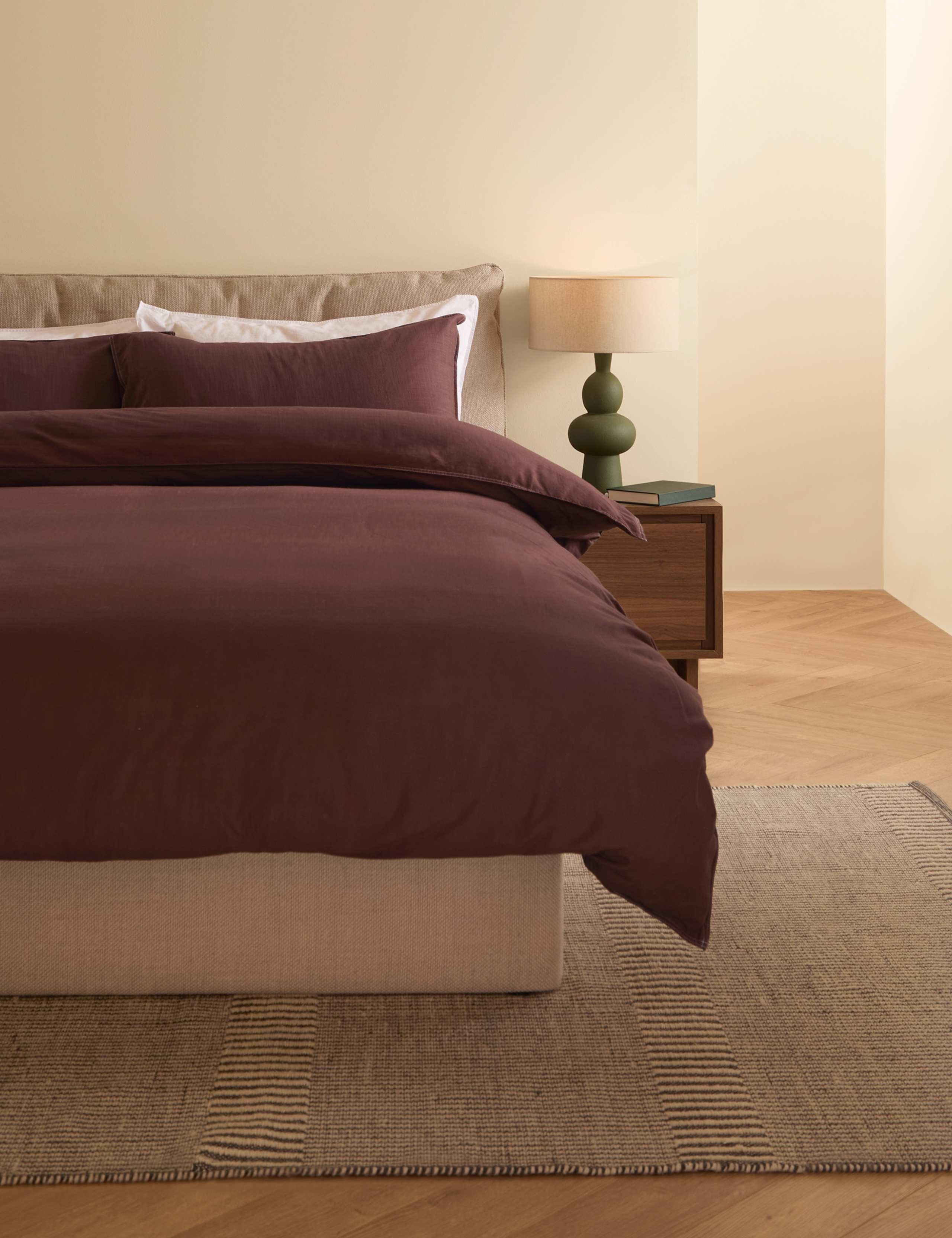 Pure Cotton Textured Bedding Set