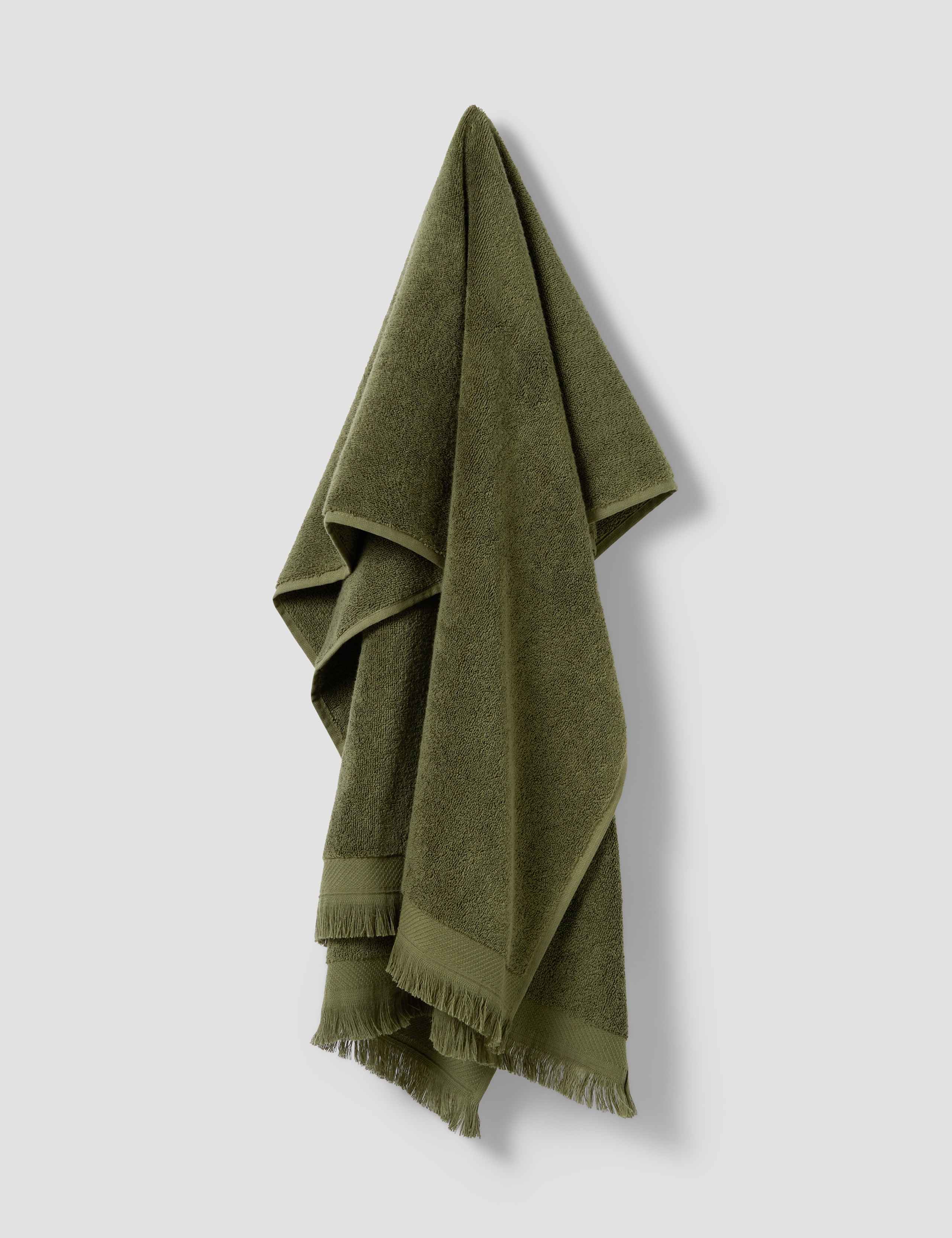 Pure Cotton Fringed Towel