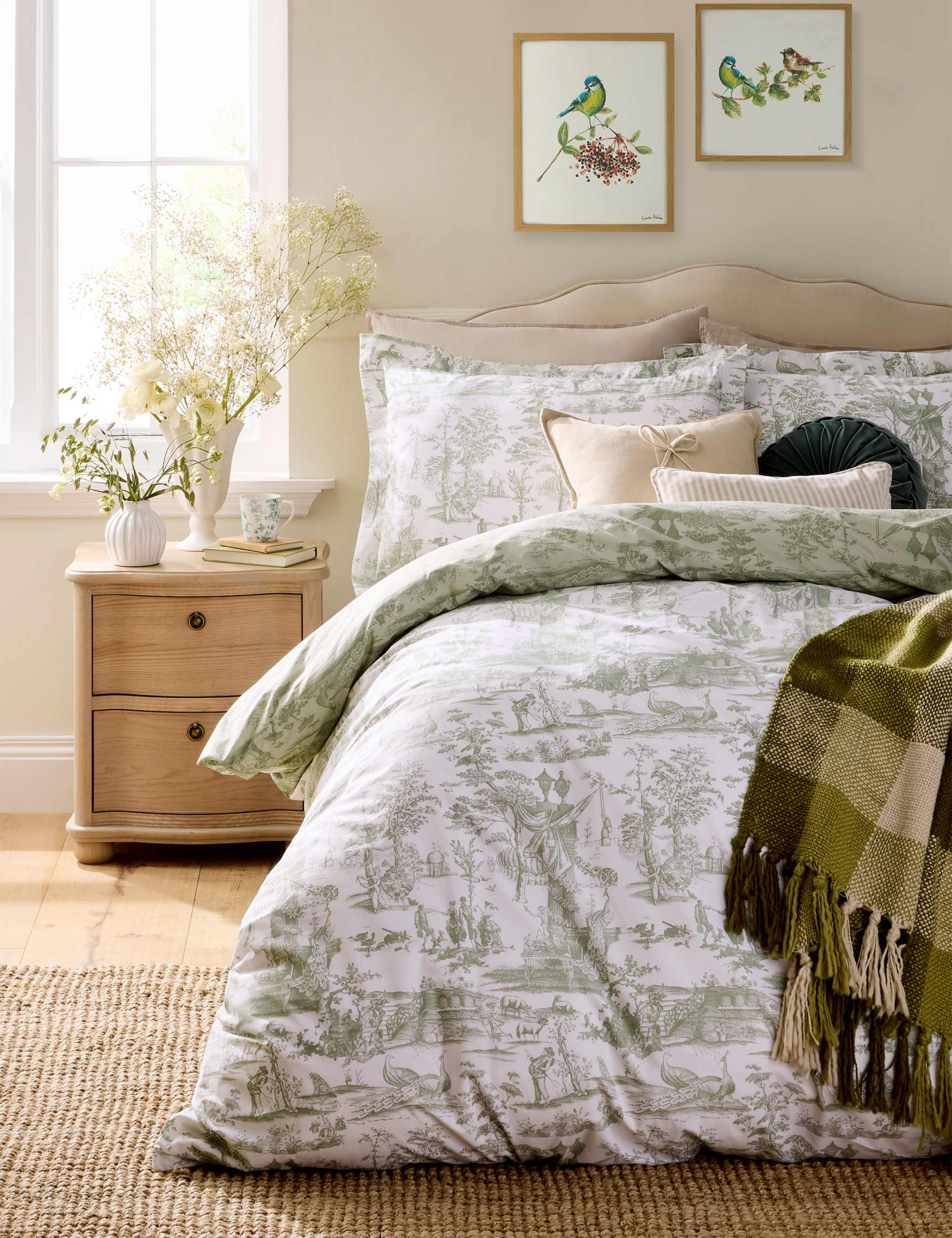 Pure Cotton Braysmith Percale Bedding Set