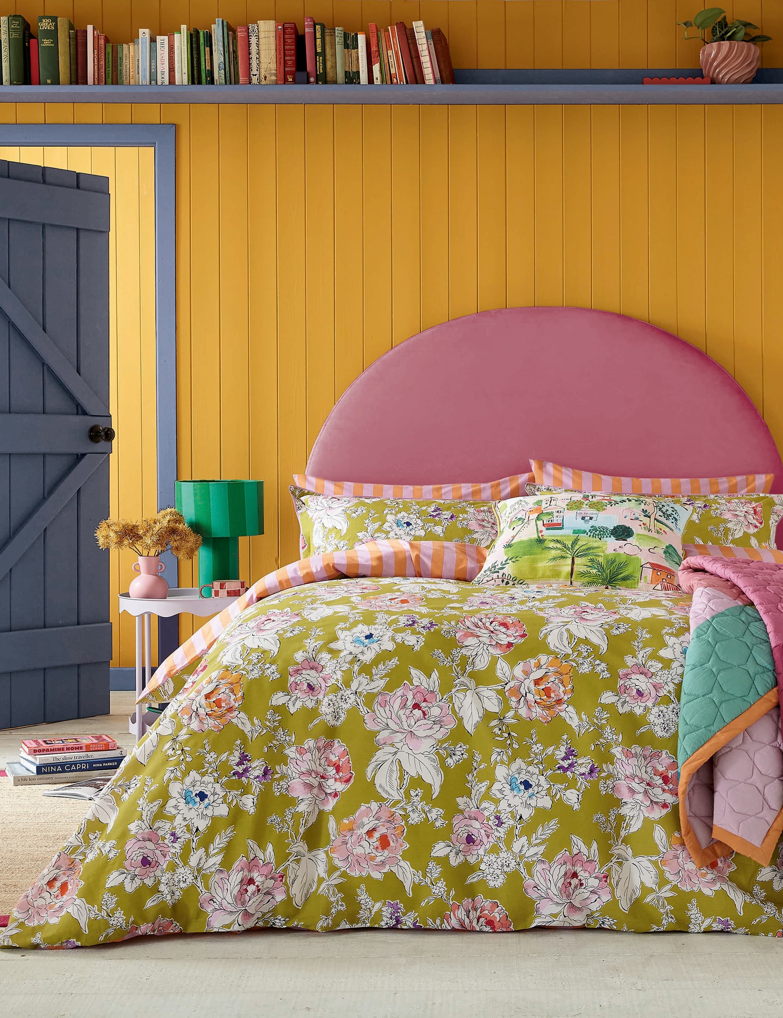 Pure Cotton Peony Bedding Set