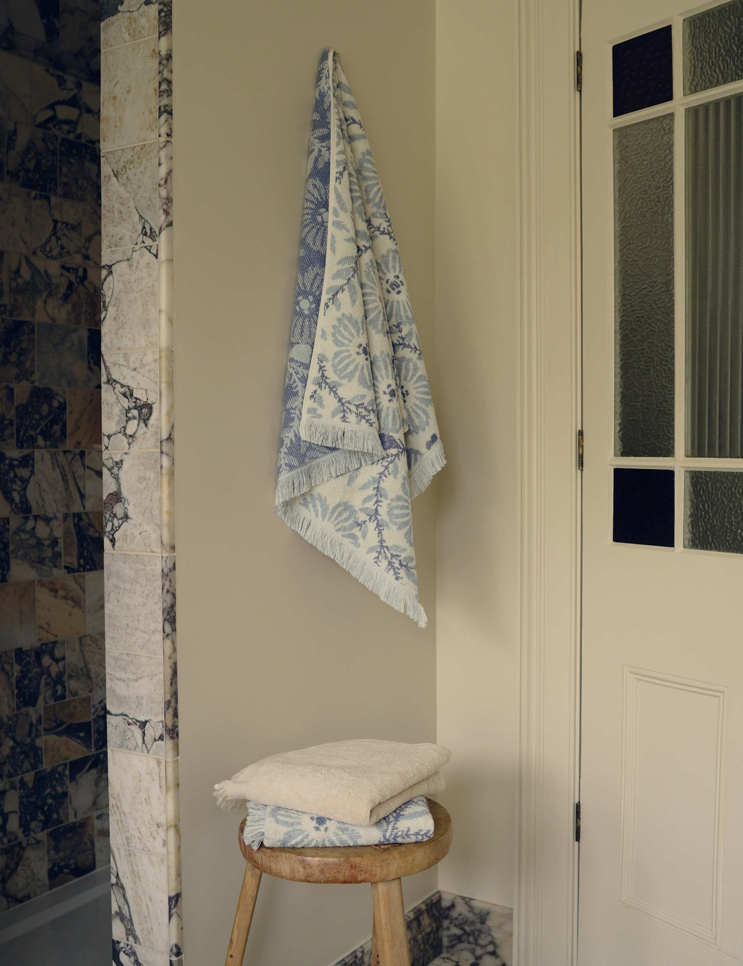 Pure Cotton Floral Towel