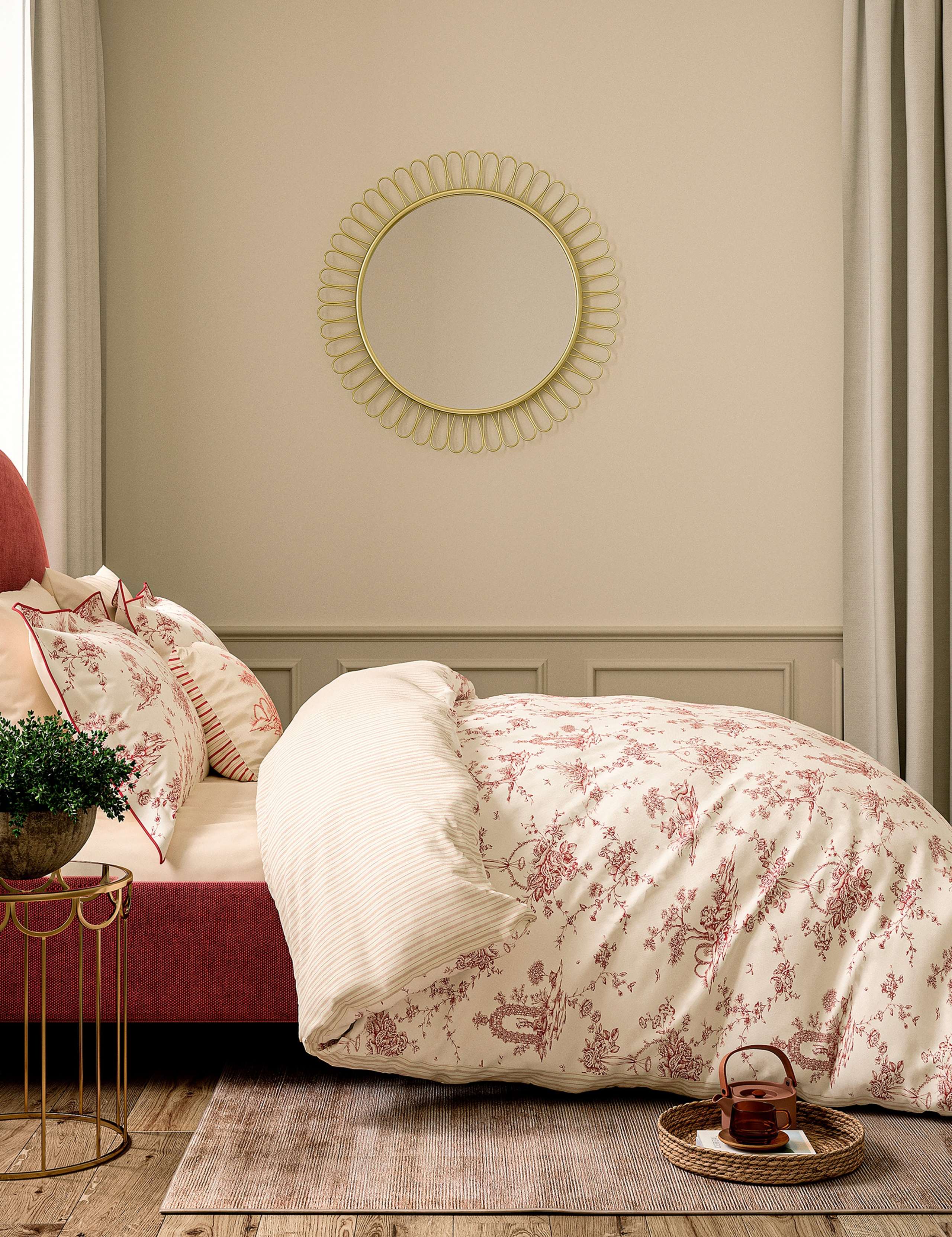 Pure Cotton Garden Of Love Bedding Set