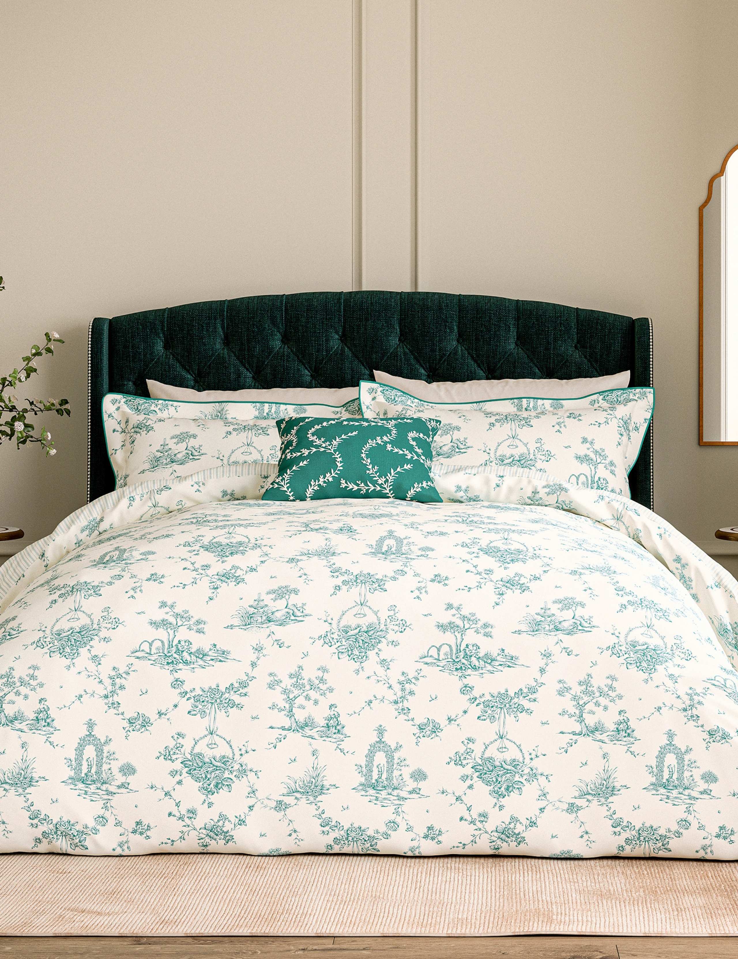 Pure Cotton Garden Of Love Bedding Set