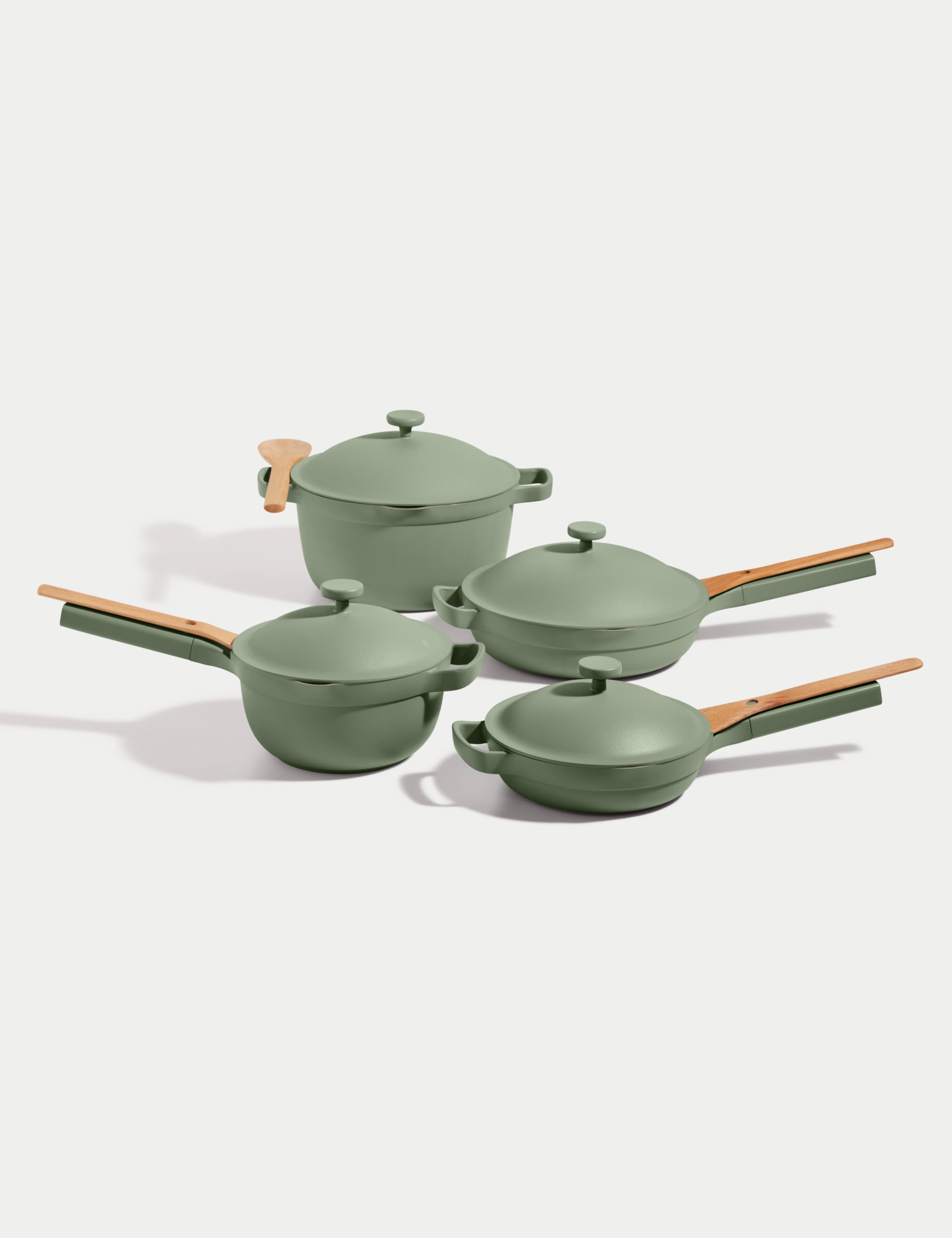4 Piece Ceramic Non-Stick Cookware Set