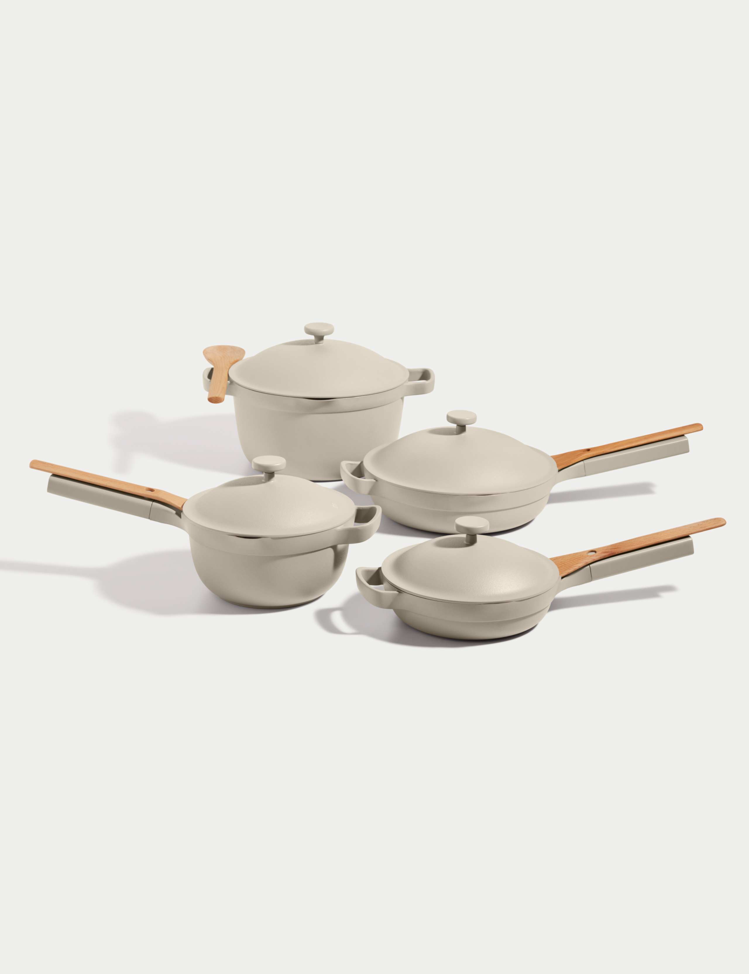 4 Piece Ceramic Non-Stick Cookware Set