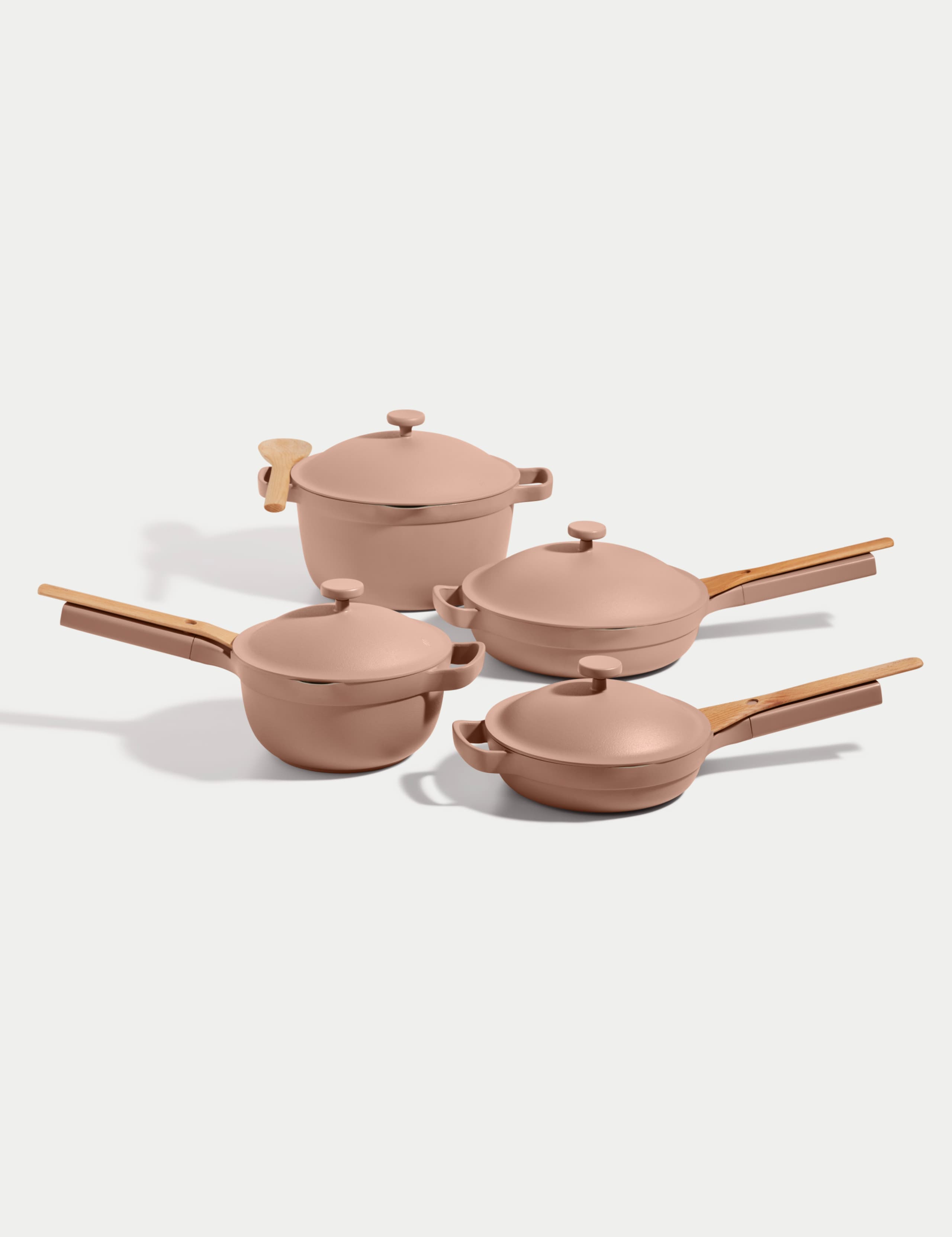 4 Piece Ceramic Non-Stick Cookware Set