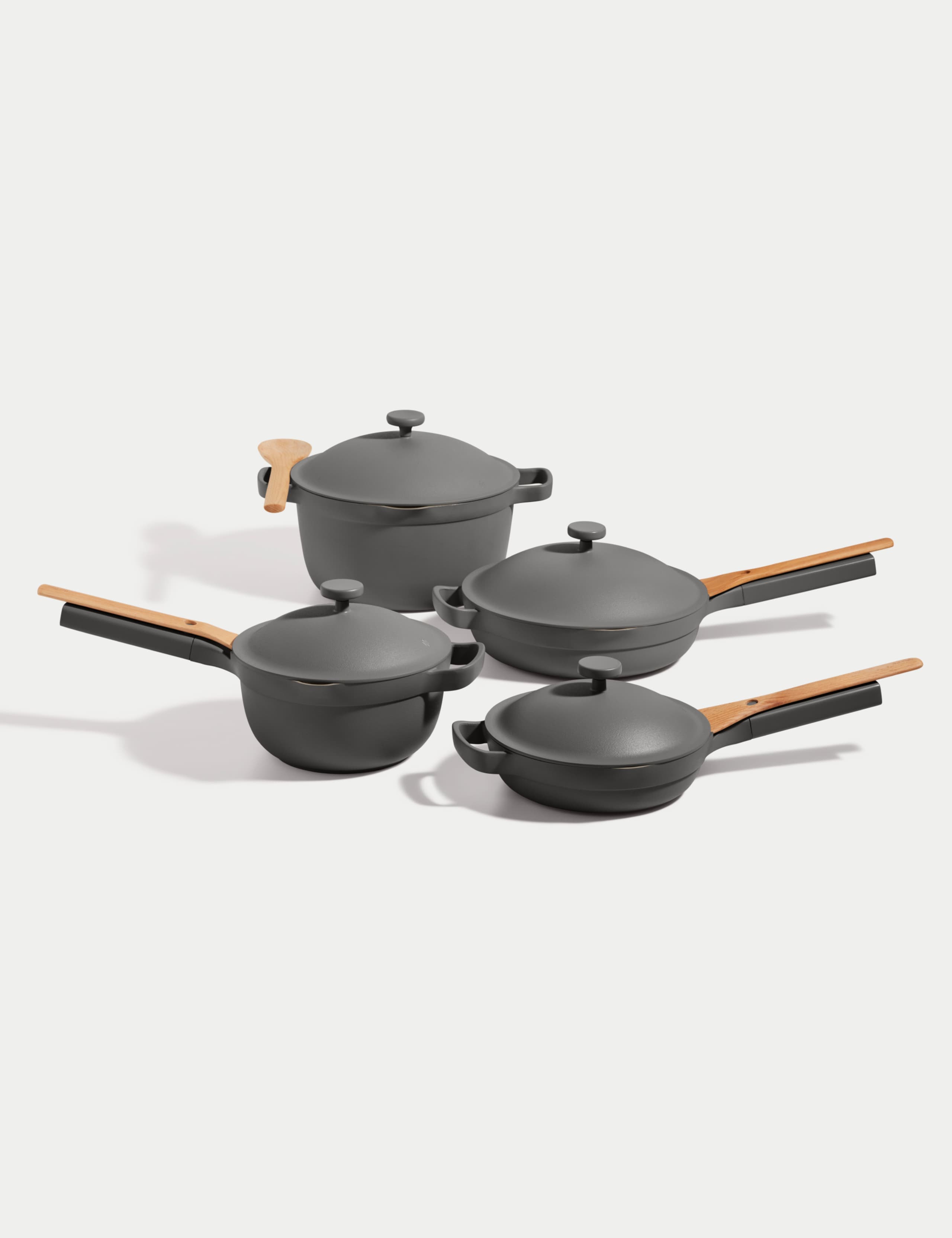 4 Piece Ceramic Non-Stick Cookware Set