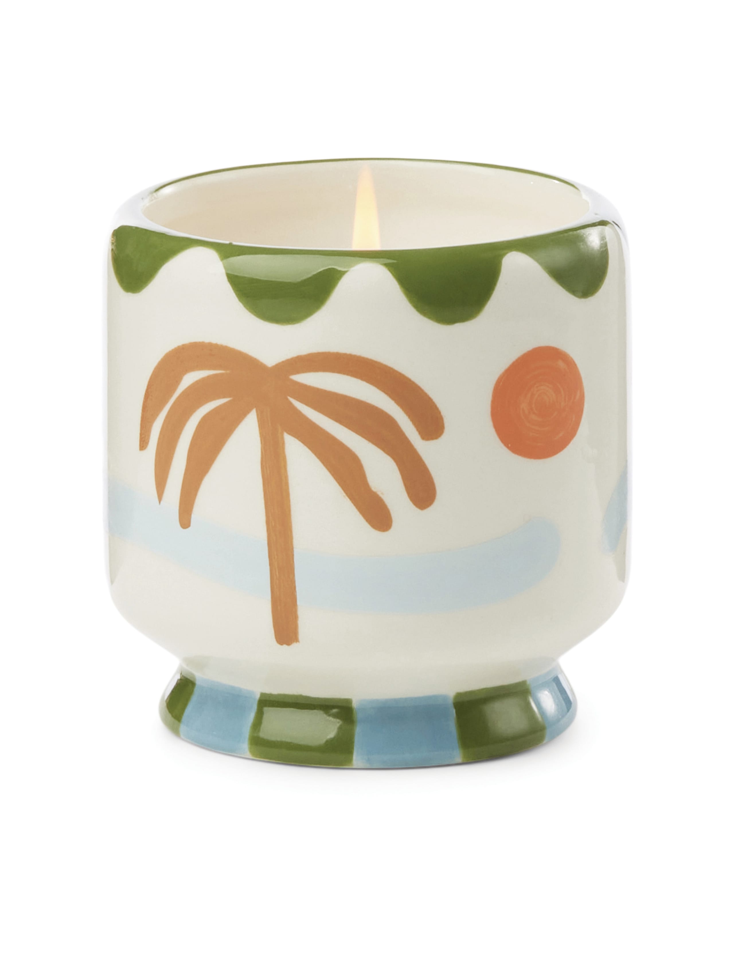 Adopo Palm Tree Lush Palms Ceramic Candle 226g