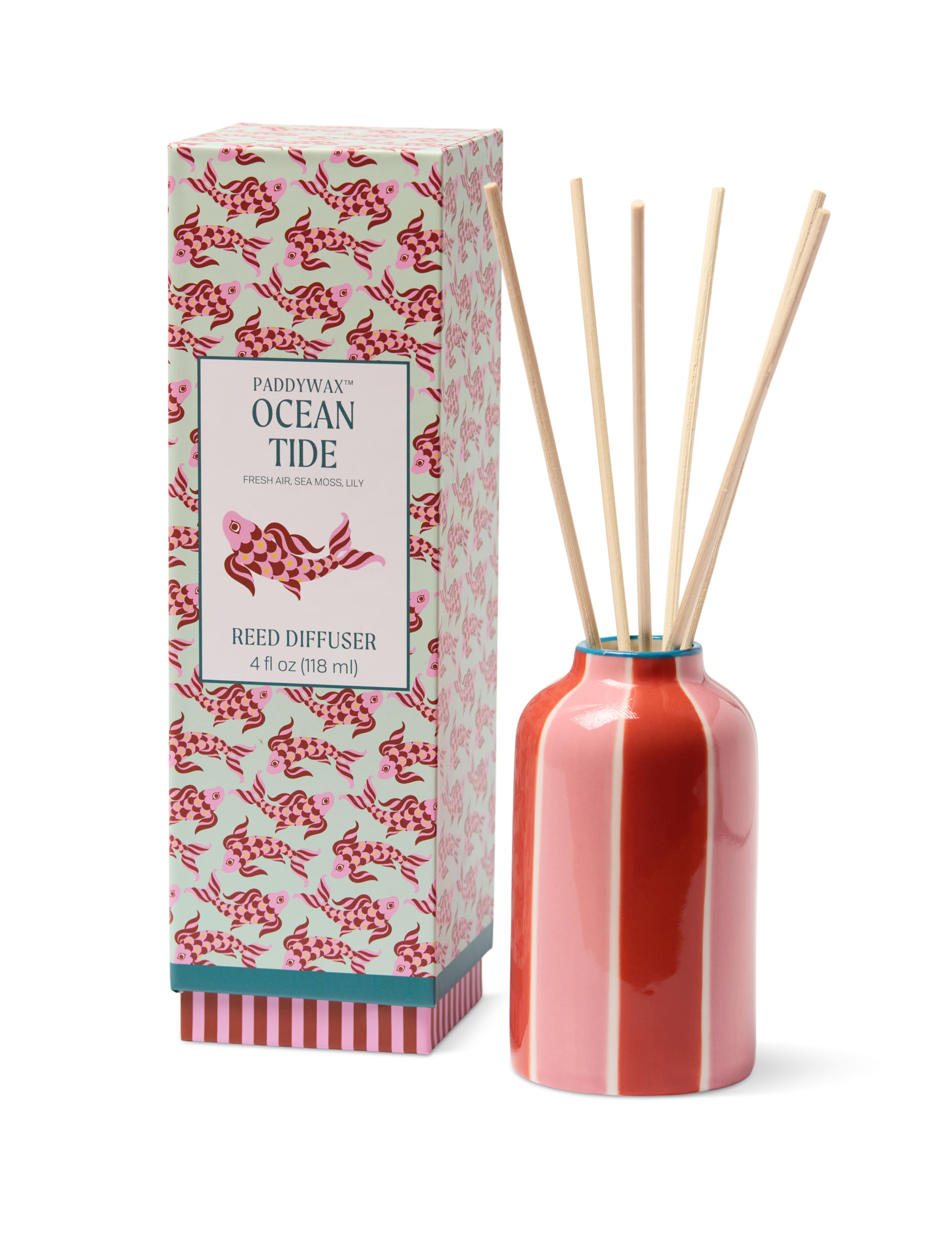A Dop Koi Fish Sea Salt & Sage Ceramic Diffuser 118ml