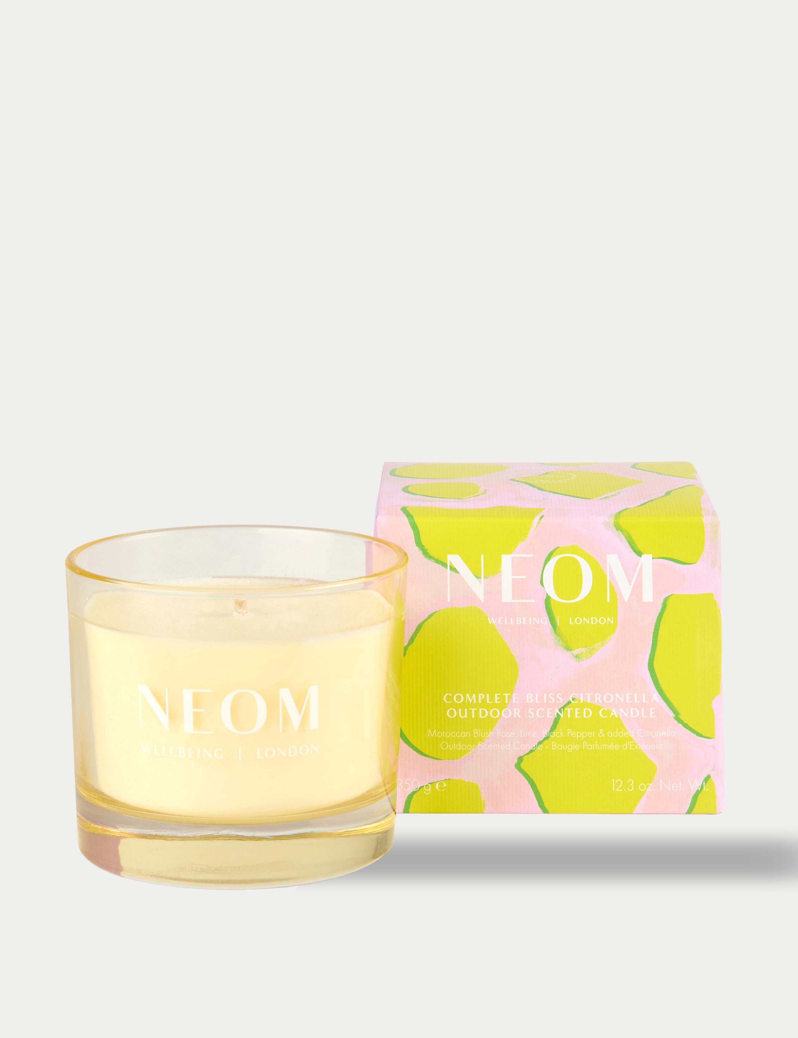 Complete Bliss Citronella 3 Wick Candle 350g