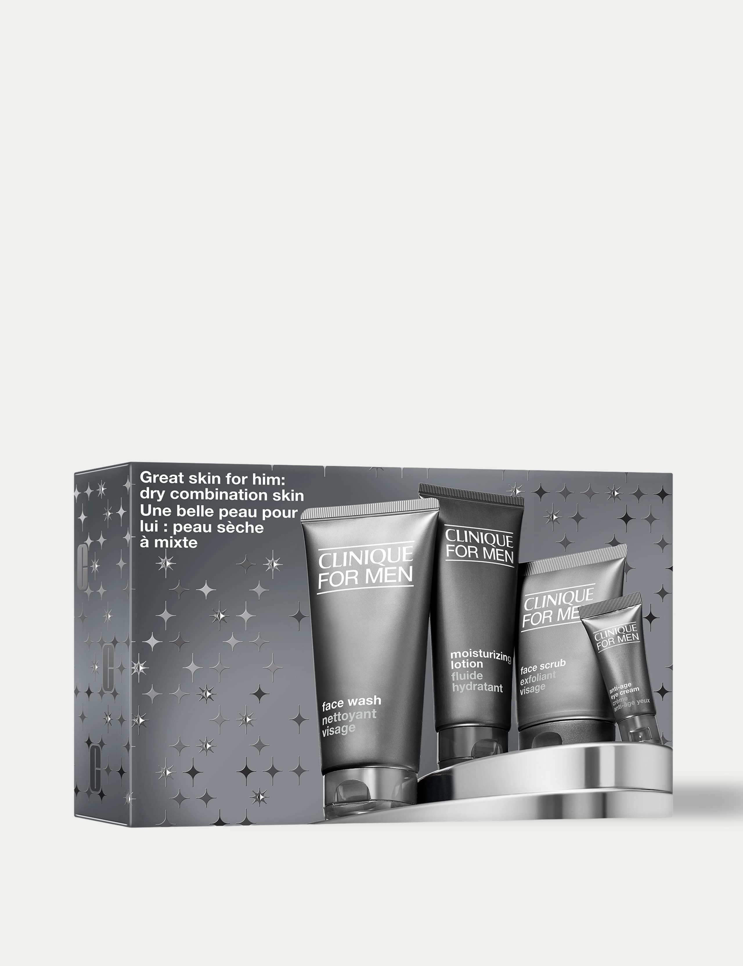 Great for Him: Clinique For Men Gift Set For Dry Combination Skin