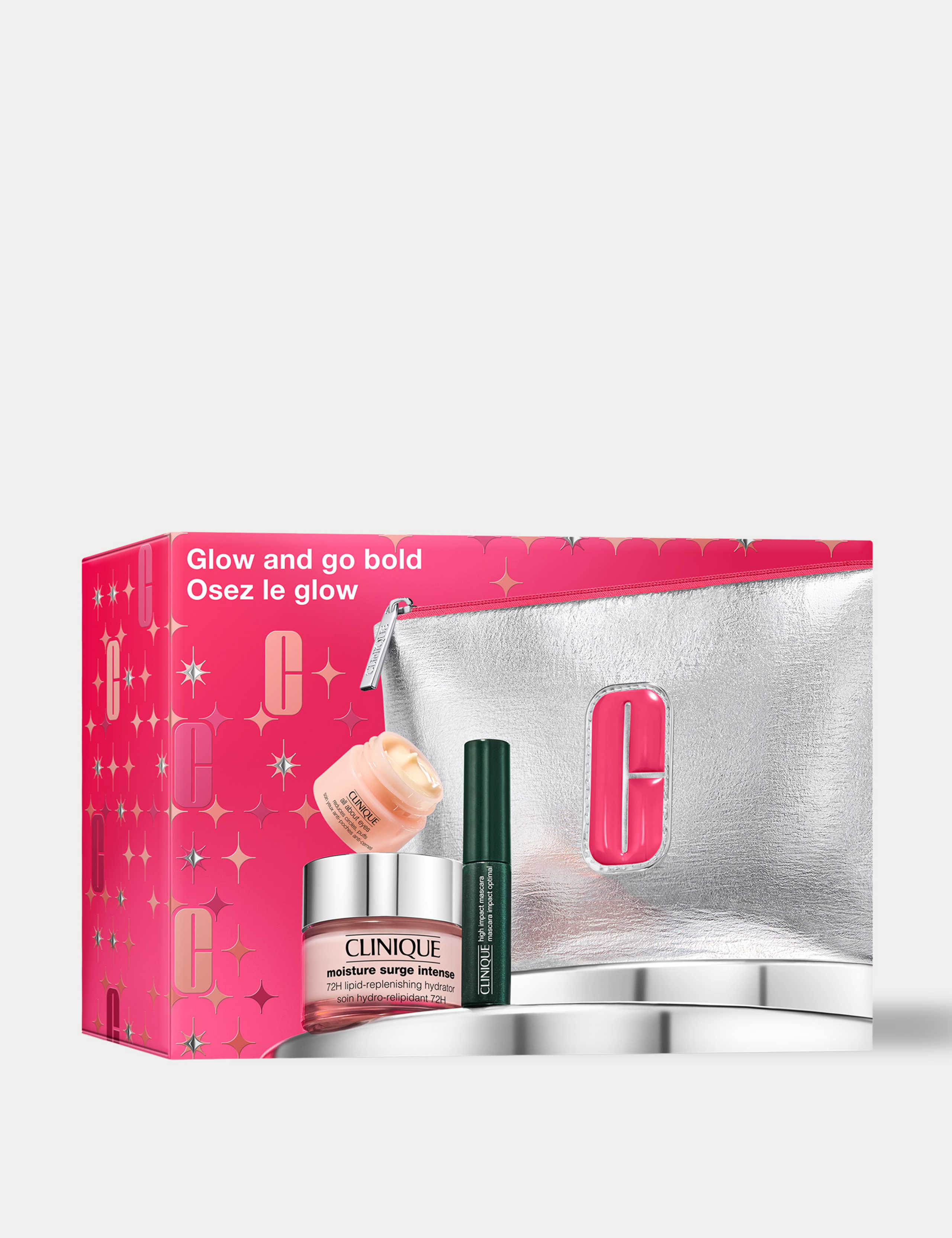 Glow and Go Bold: Skincare + Makeup Gift Set