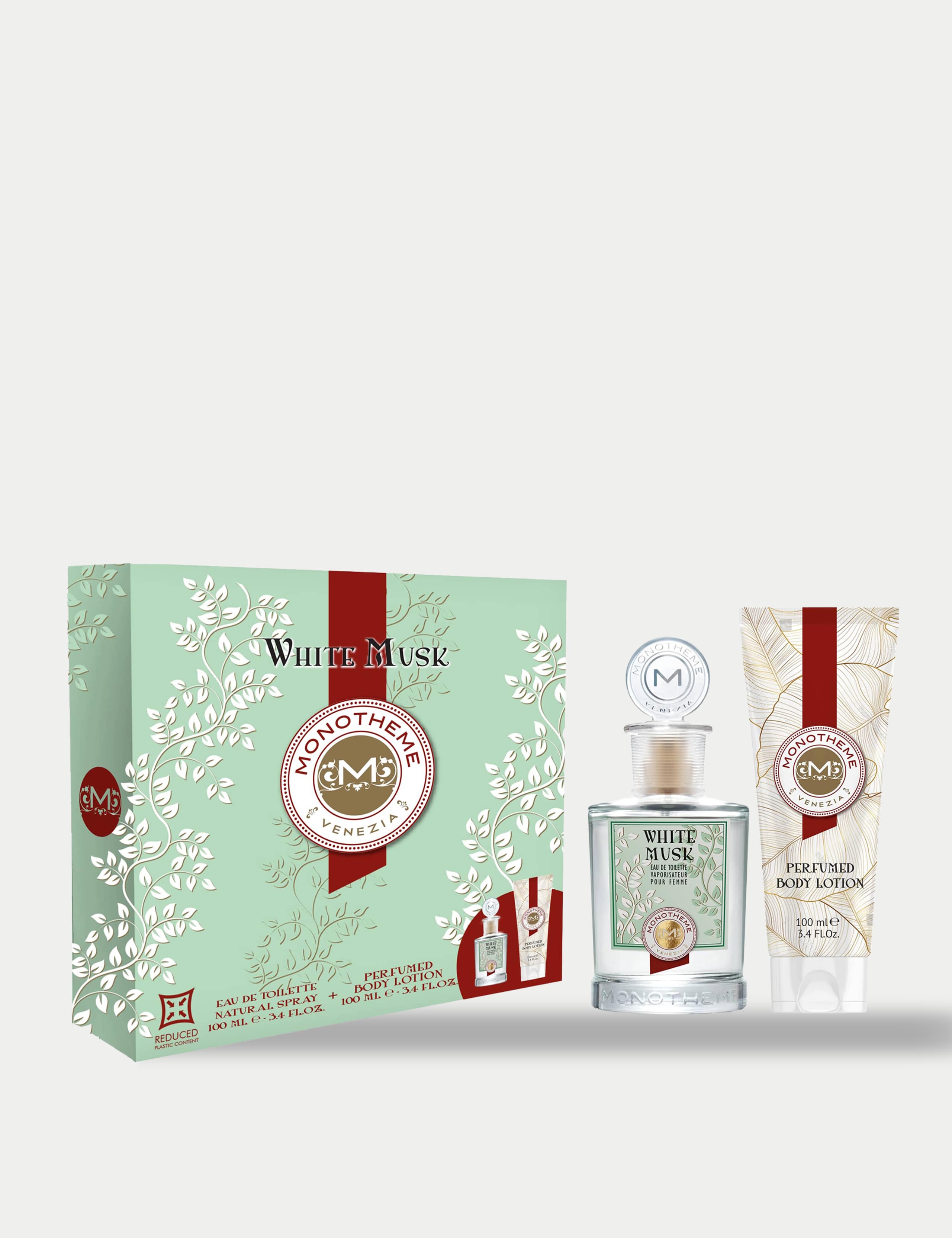 Monotheme White Musk Eau de Toilette and Perfumed Body Lotion 100ml Gift Set