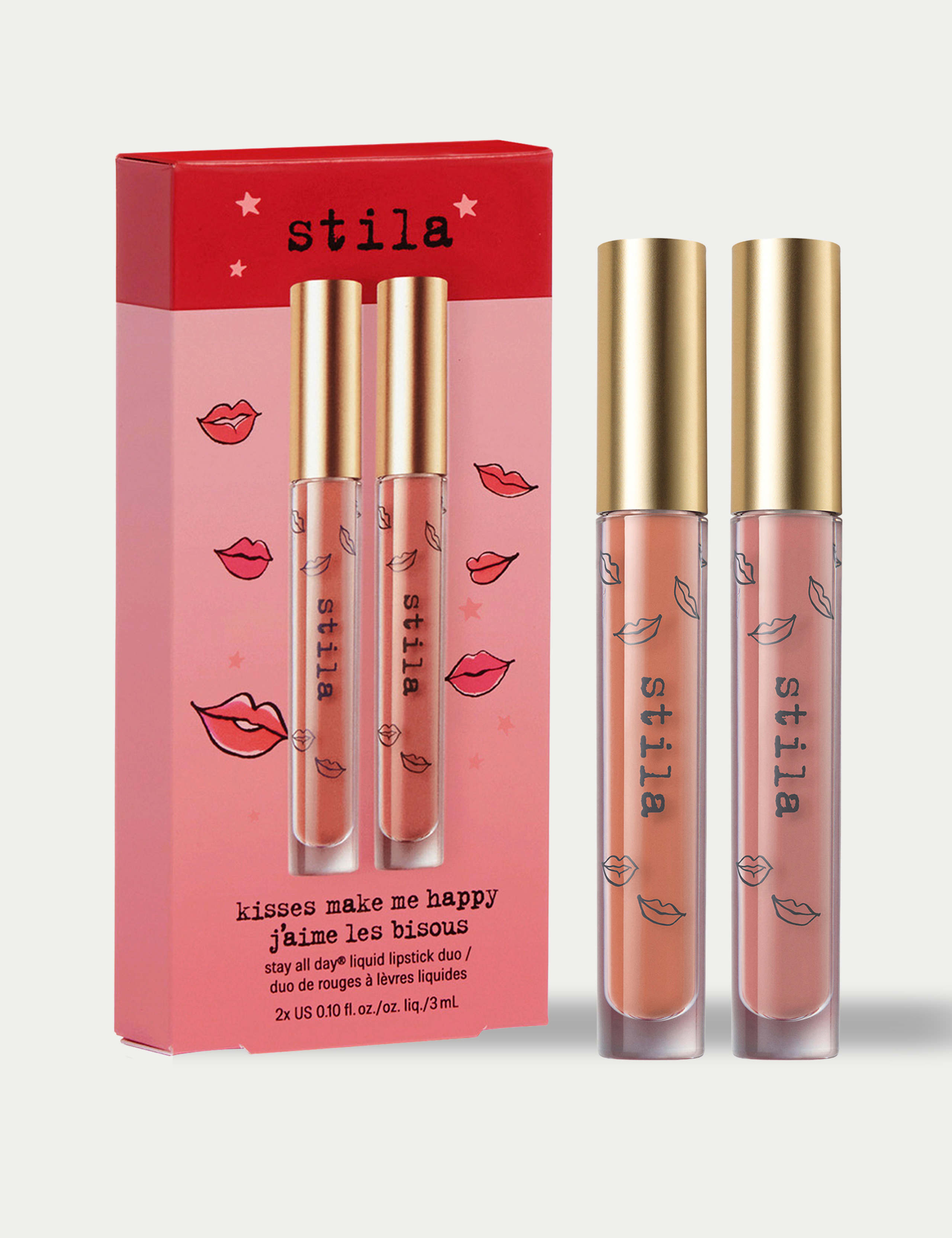 Kisses Make Me Happy Stay All Day® Liquid Lipstick Duo