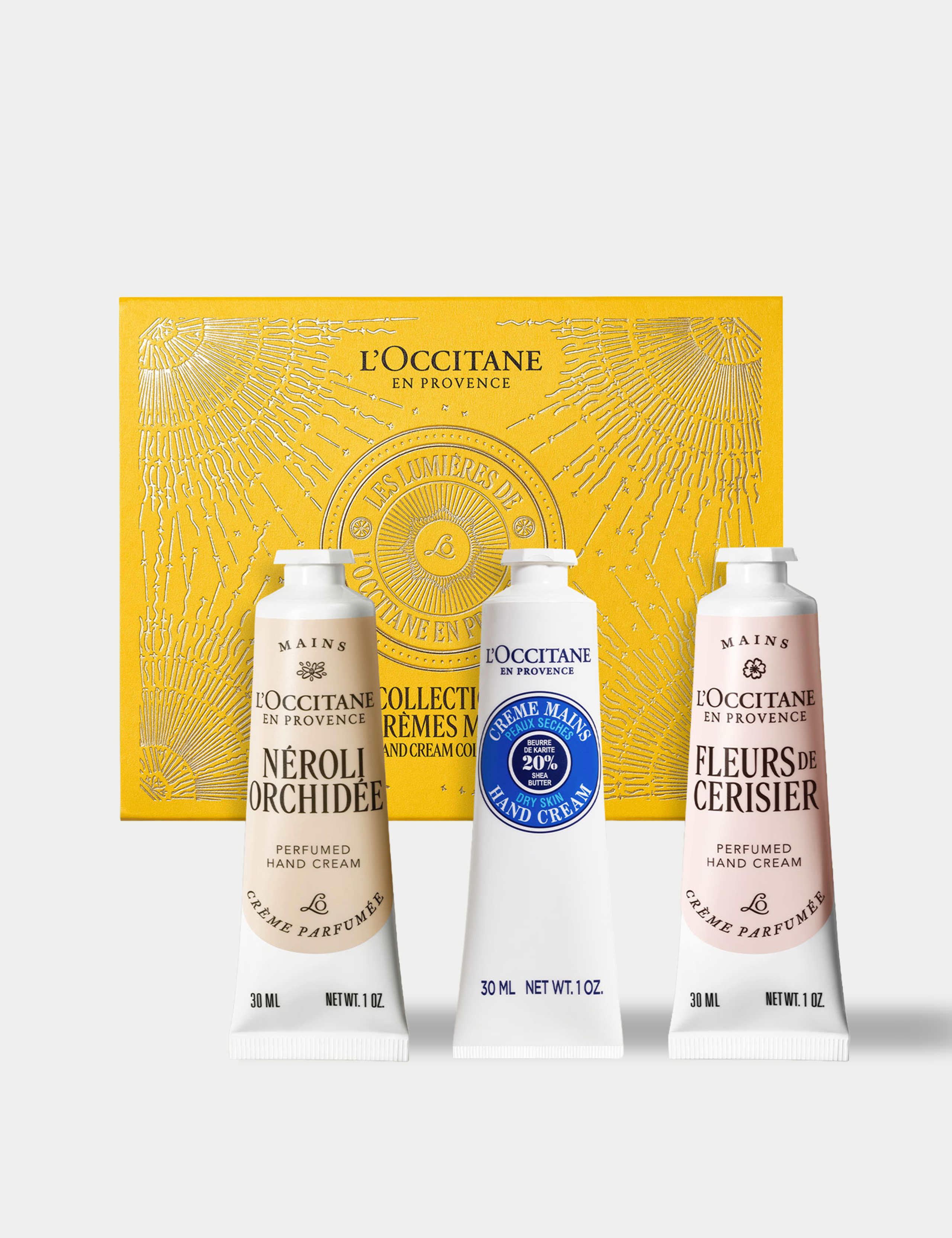Floral Hand Cream Trio