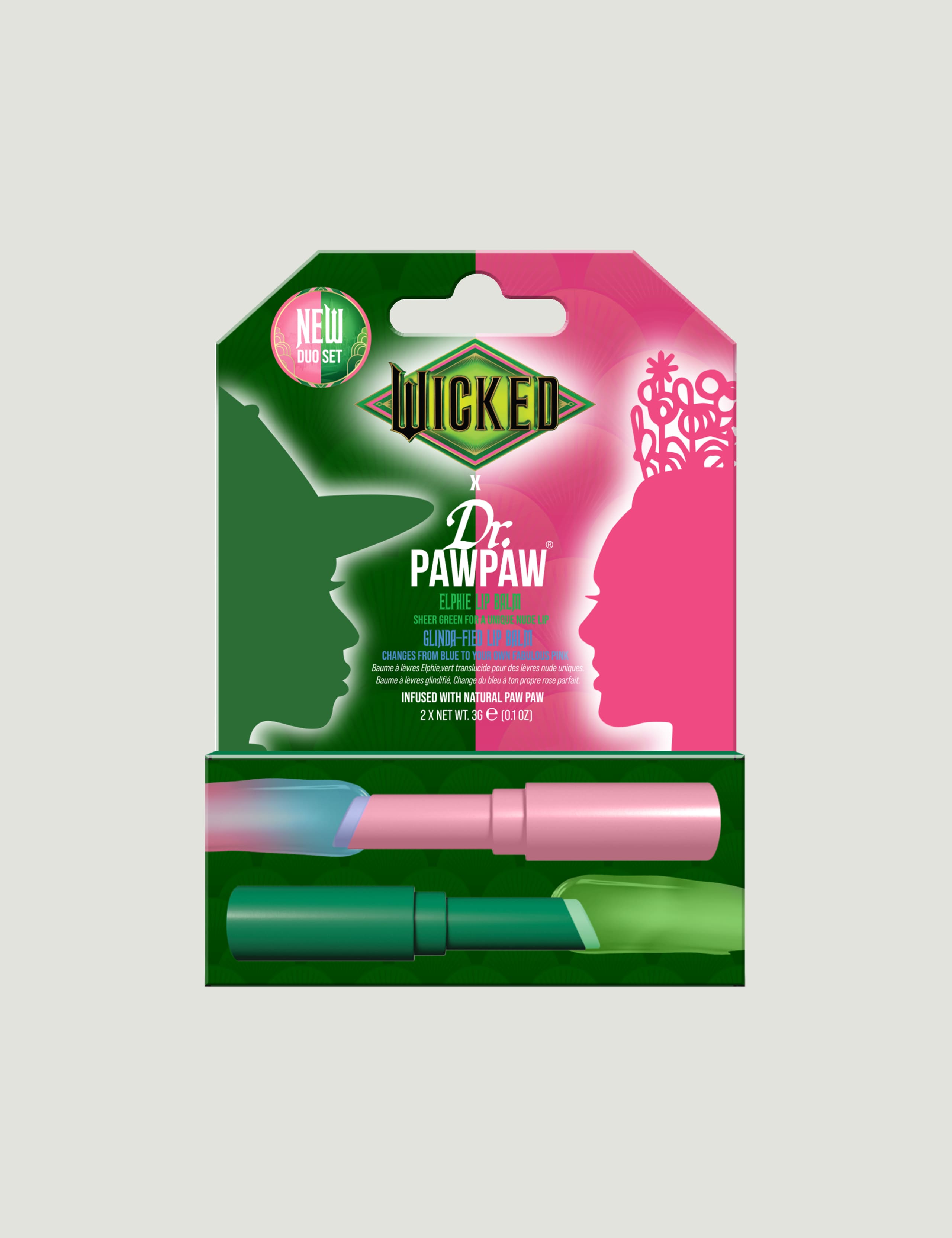 WICKED X Dr. PAWPAW Glinda-fied and Elphie Duo