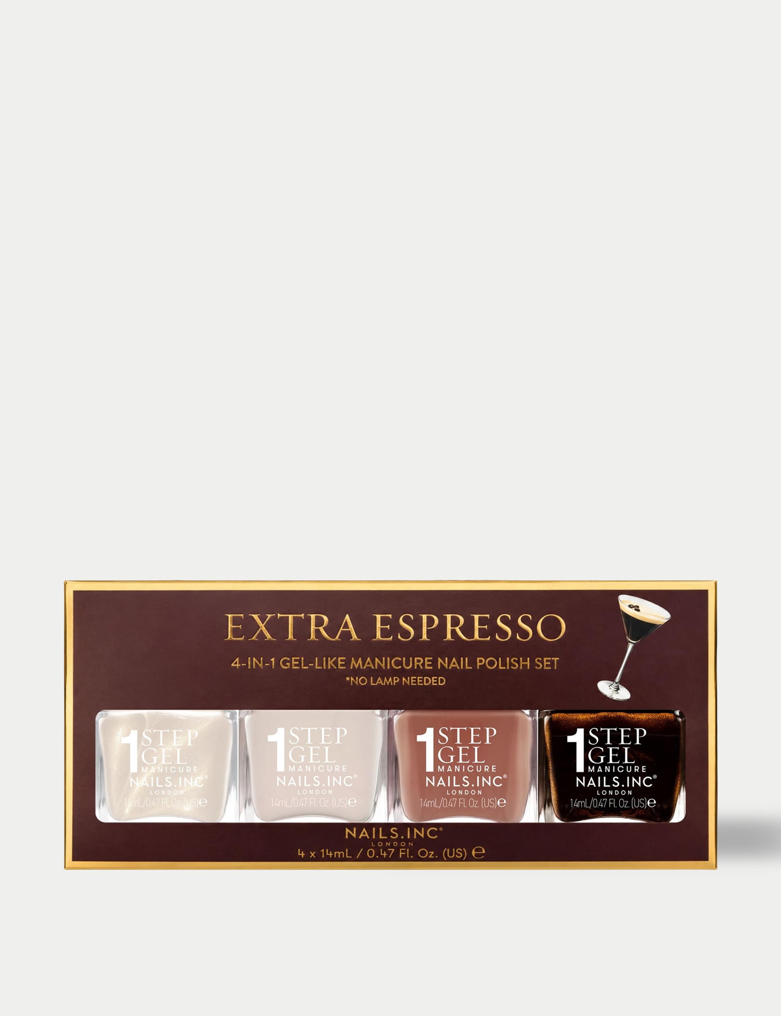 Extra Espresso 4-Piece Nail Polish Set