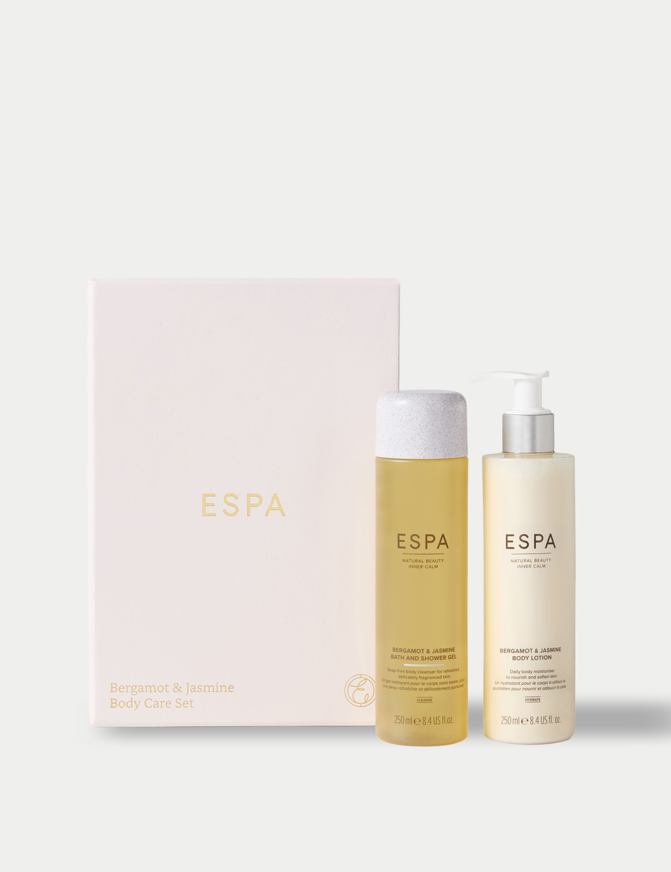 Bergamot and Jasmine Body Care Set