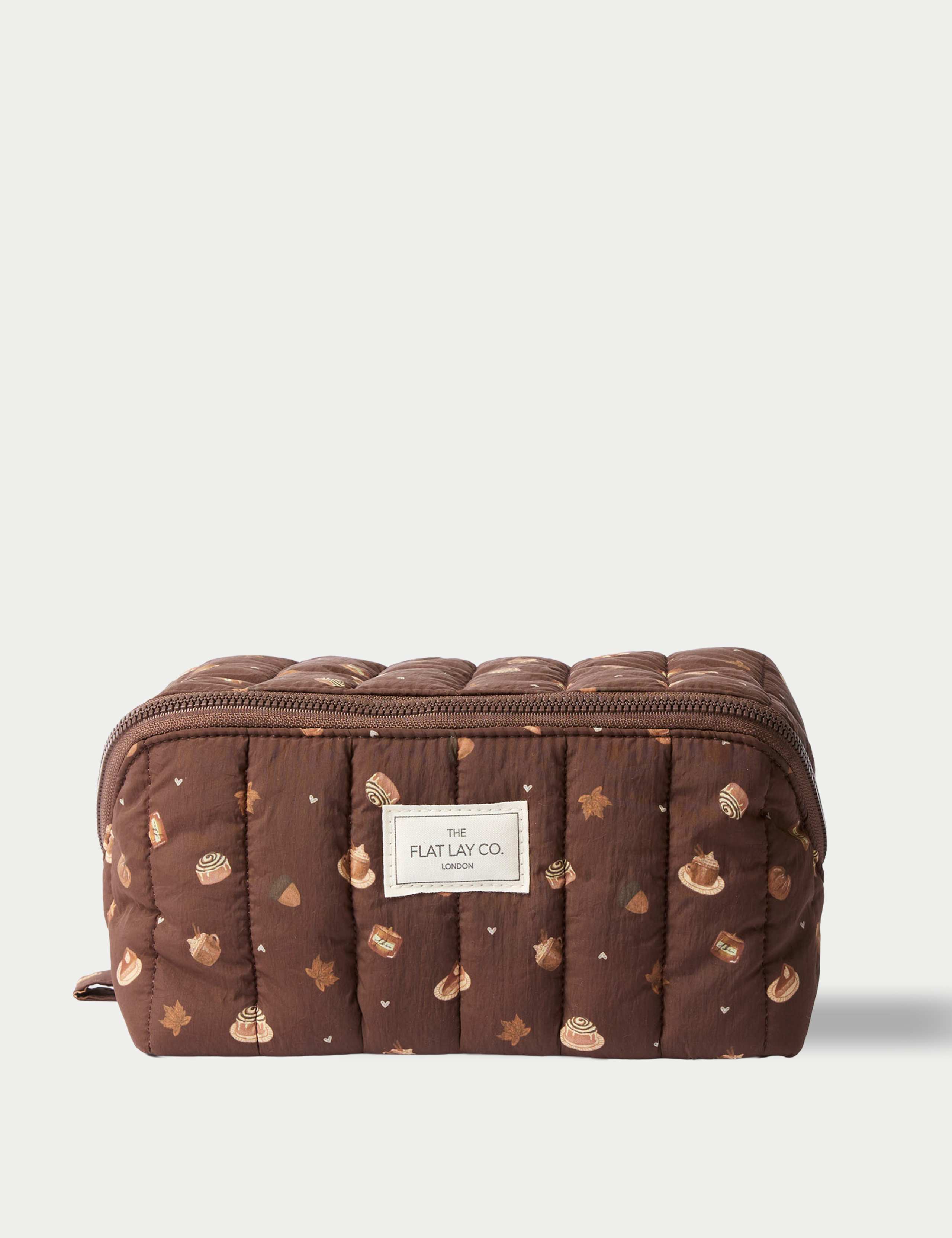 Marshmallow Flat Lay Makeup Box Bag