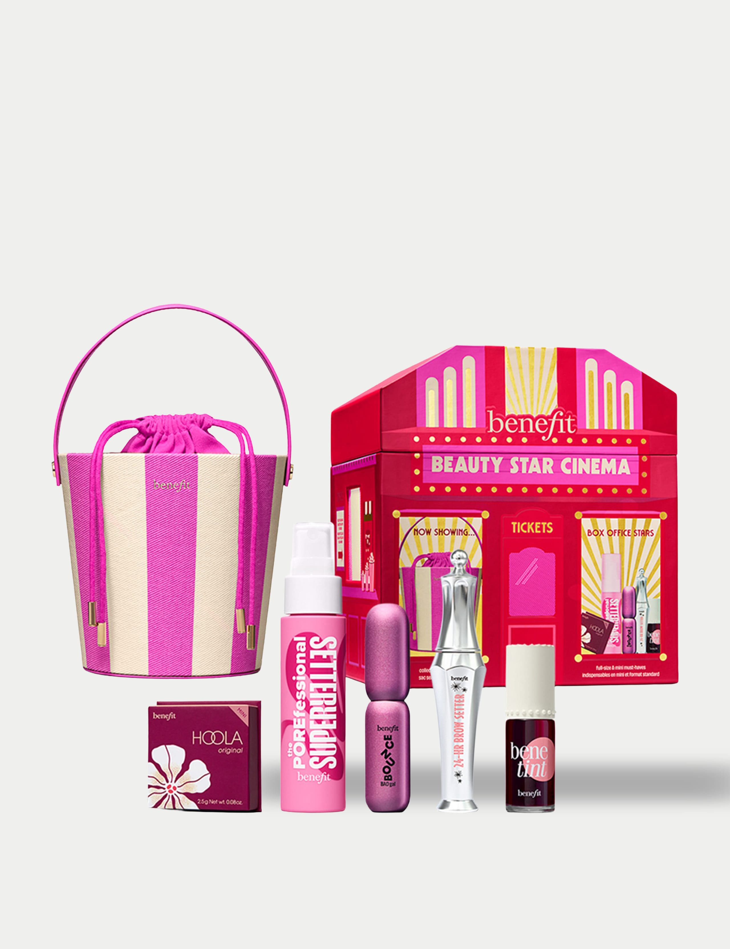Beauty Star Cinema, 5-piece Makeup Gift Set with Limited Edition Beauty Bag