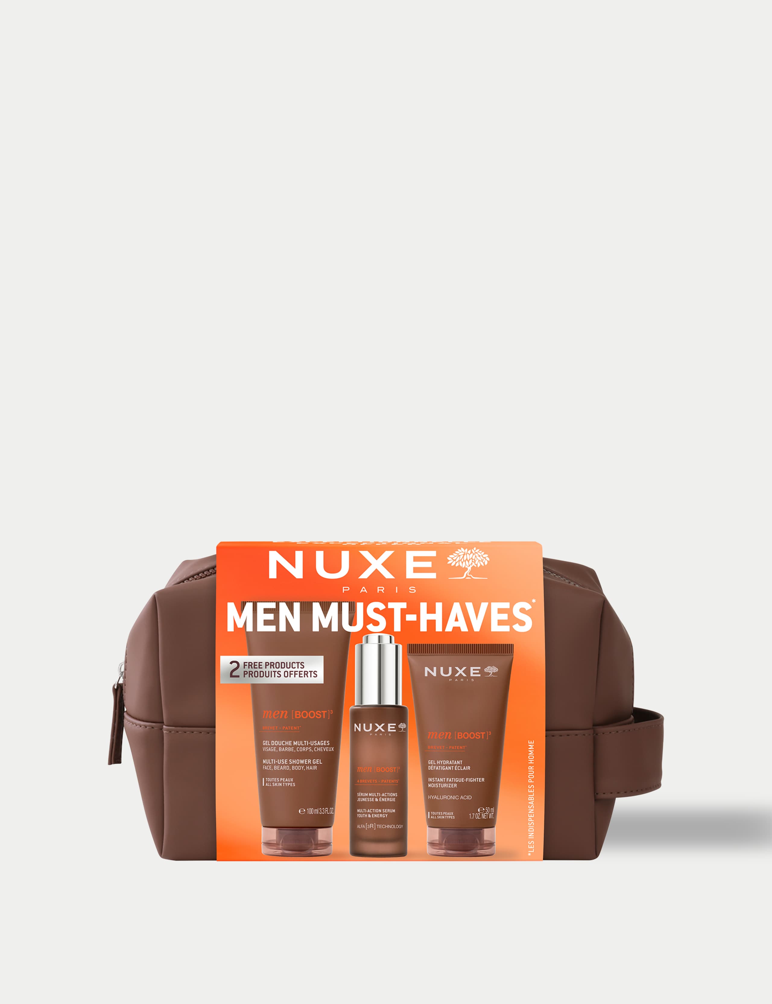 NUXE Men Travel Kit contains