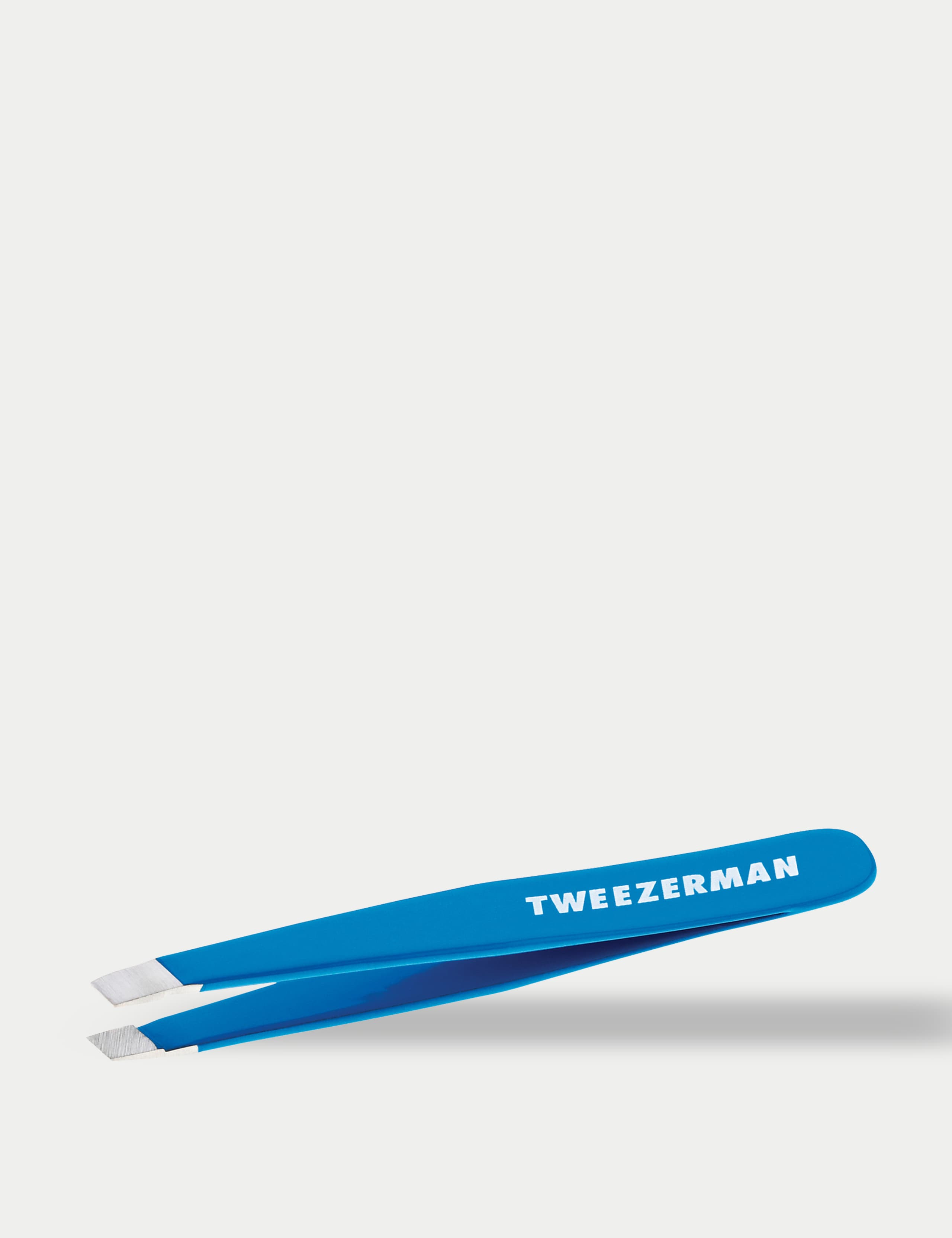 Mini Slant Tweezer Bahama Blue