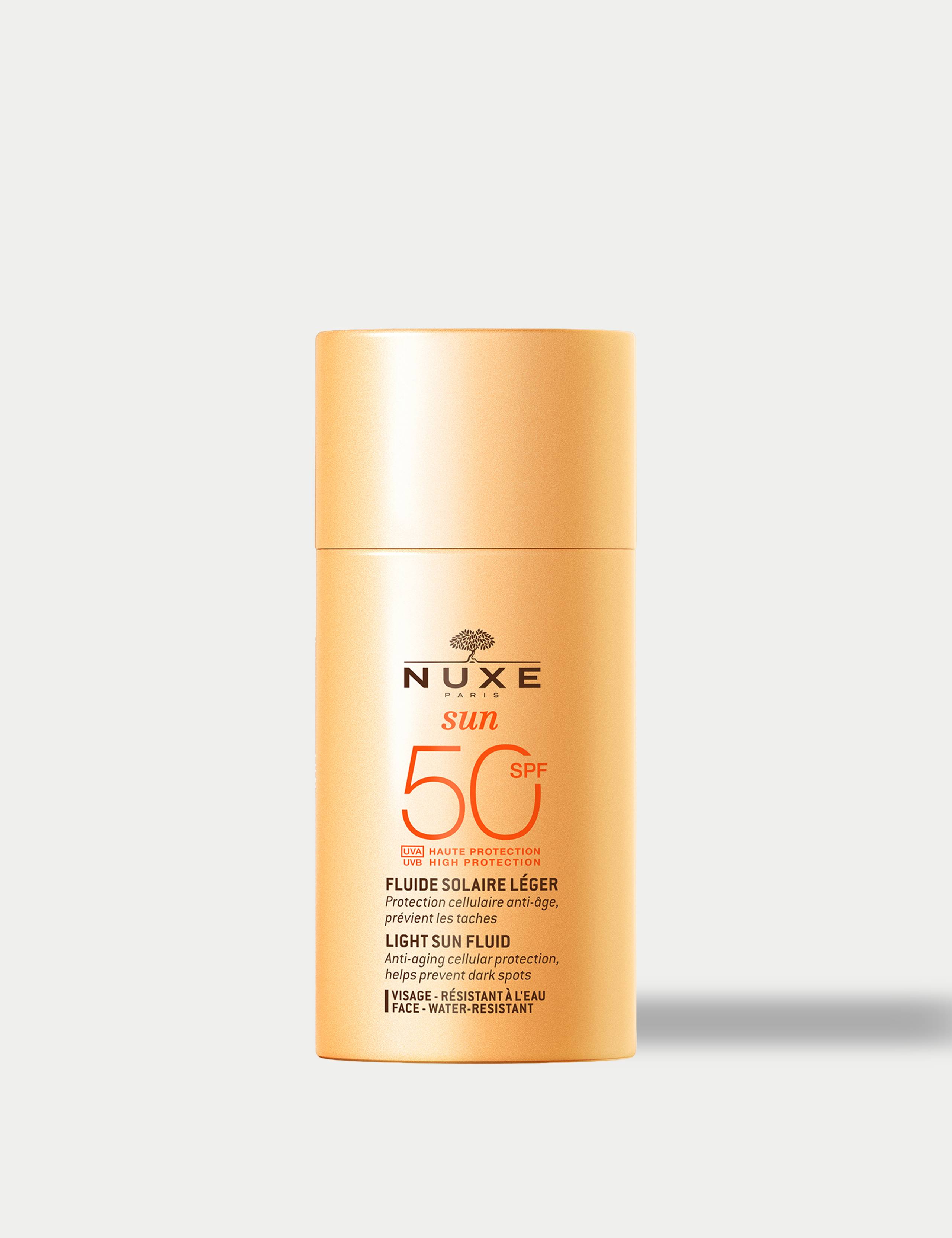 NUXE Light Sun Fluid SPF50 High Protection Face 50ml
