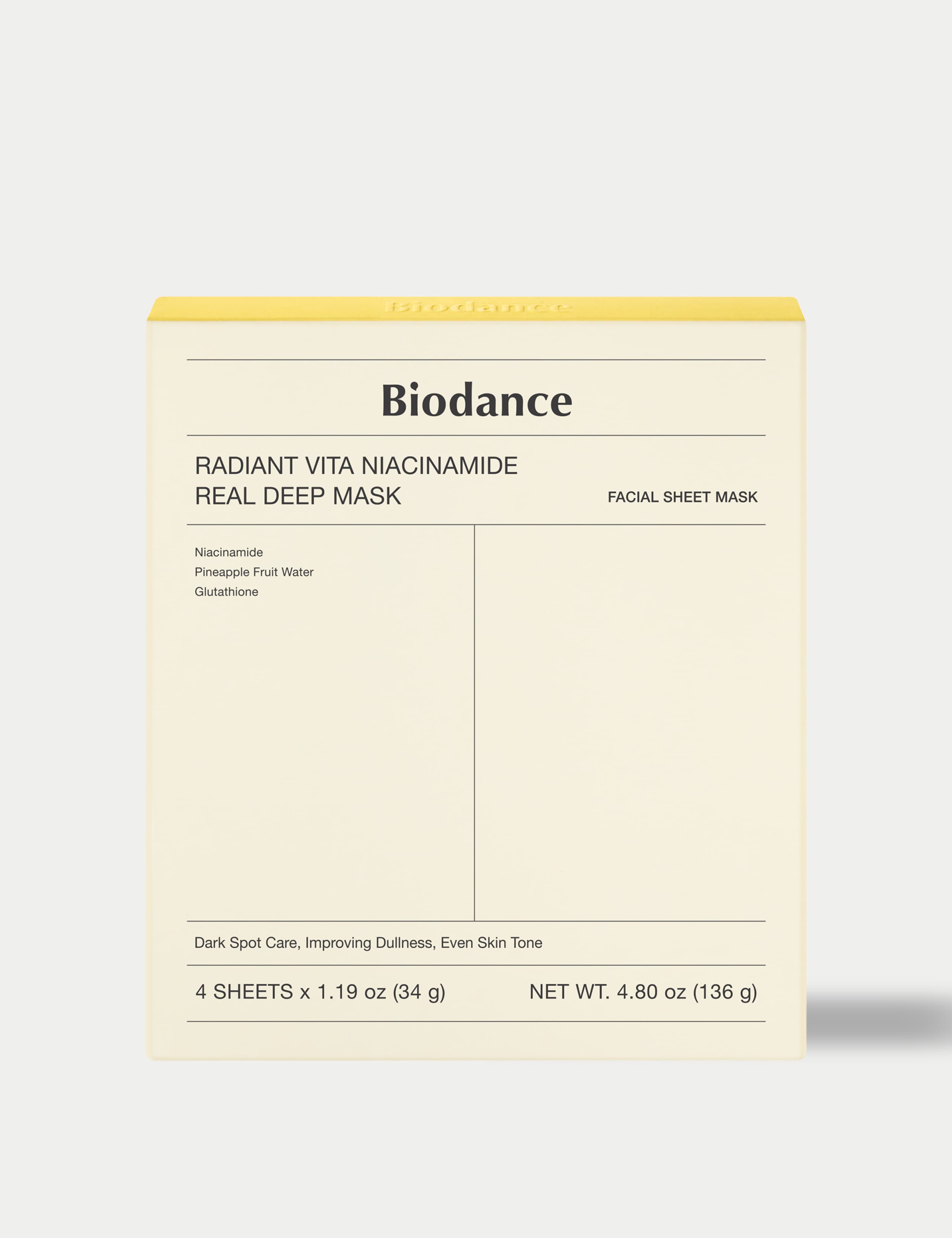 Radiant Vita Niacinamide Real Deep Mask