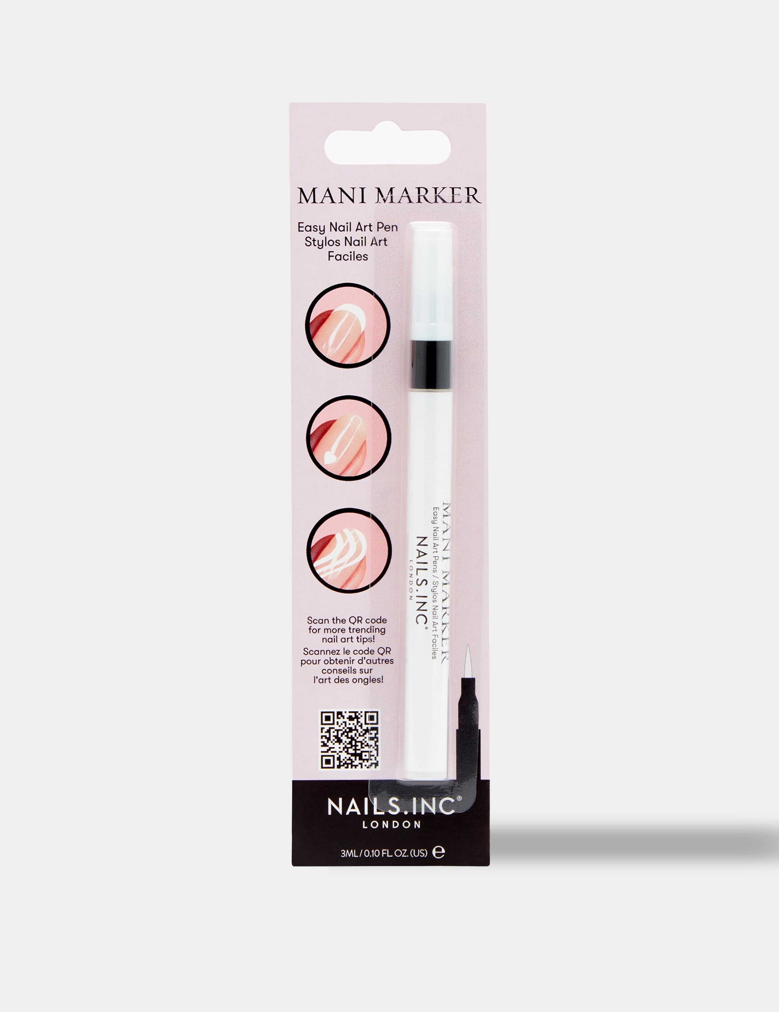 Bright White Mani Marker Nail Pen 3ml